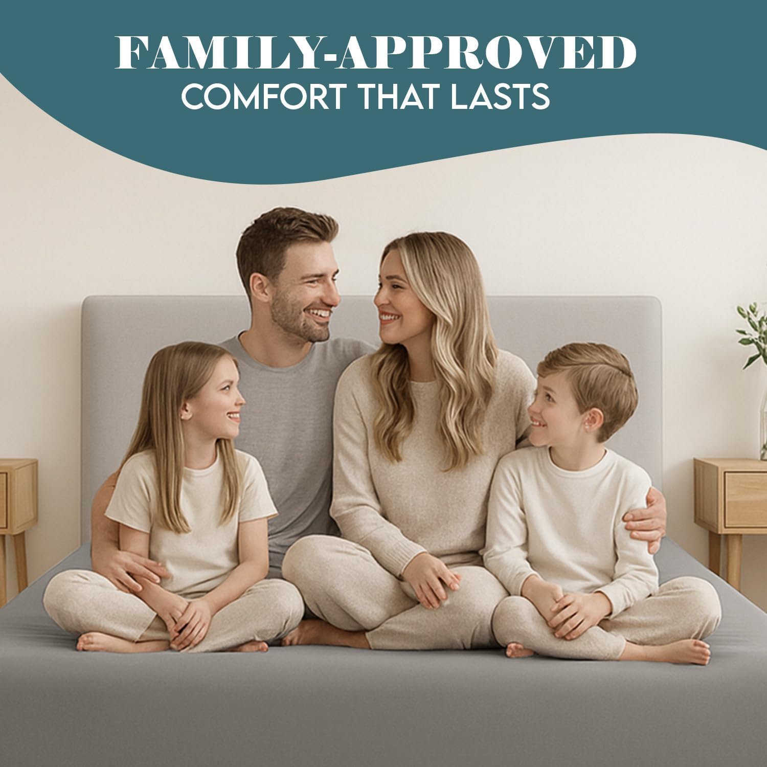 Thumbnail 5 de Moonlight Bedding King Size 40 cm deep fitted