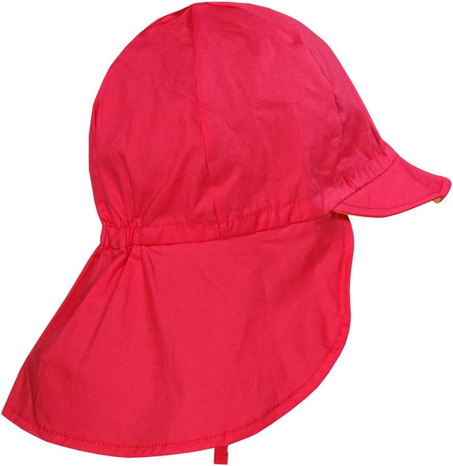 Thumbnail 1 de maximo Nackenschutz Bonnet Bébé Fille Rouge — UV UPF 30 et coton 100%