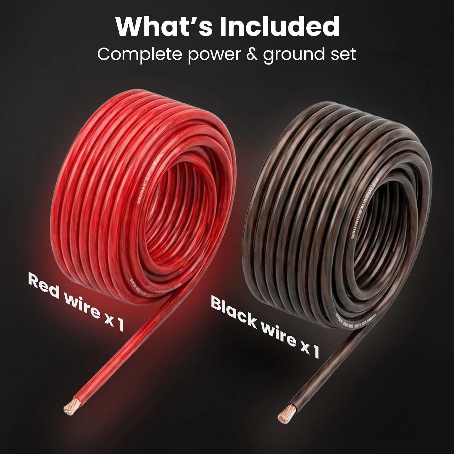 Thumbnail 6 de GEARit 4 Gauge Wire Set (50 ft per color) – 4 AWG Battery Cable CCA for Car Audio, RV, Trailer