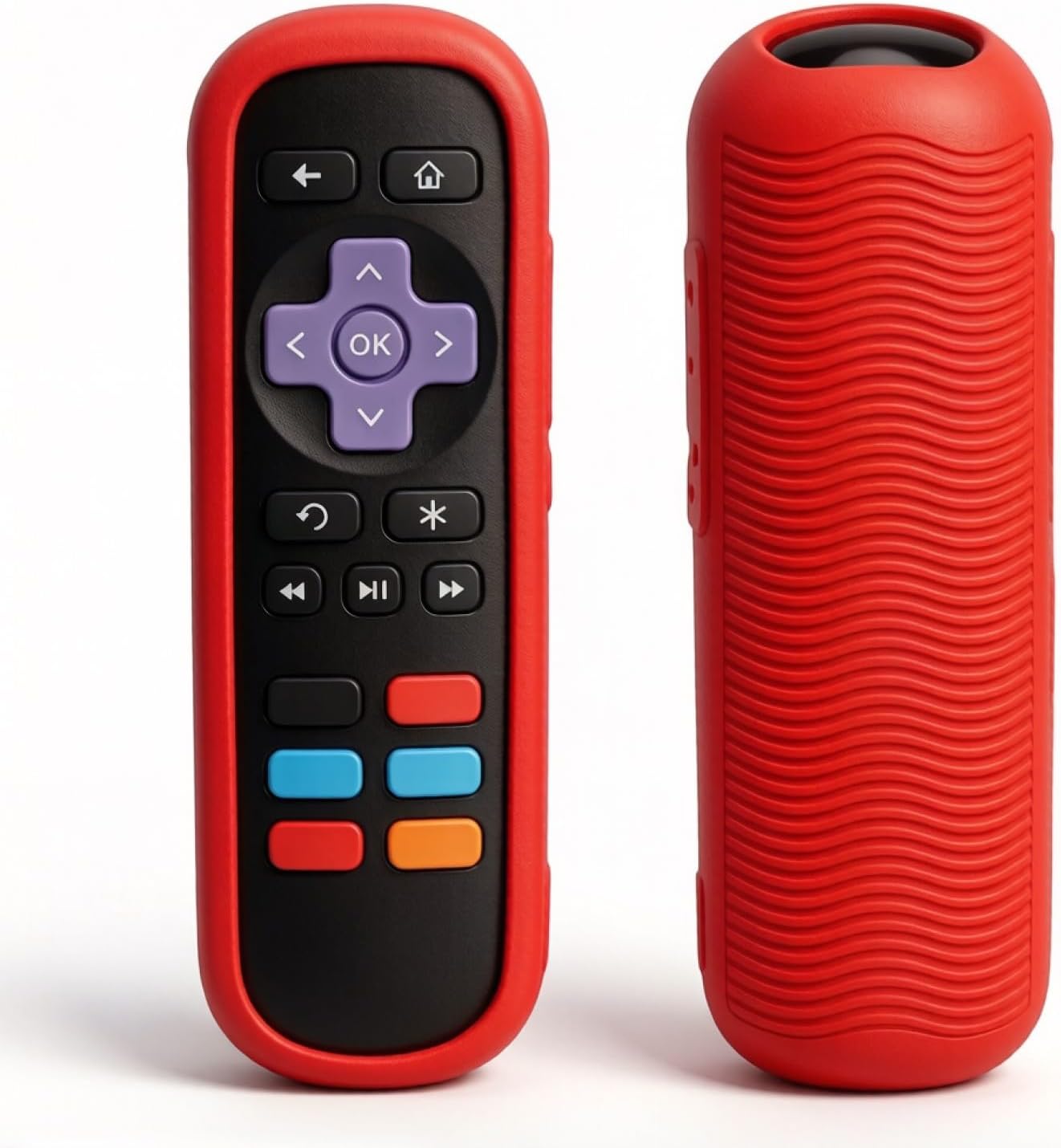 Thumbnail 5 de Remote Cover Case for Roku Remotes — Universal Blue Silicone Sleeve