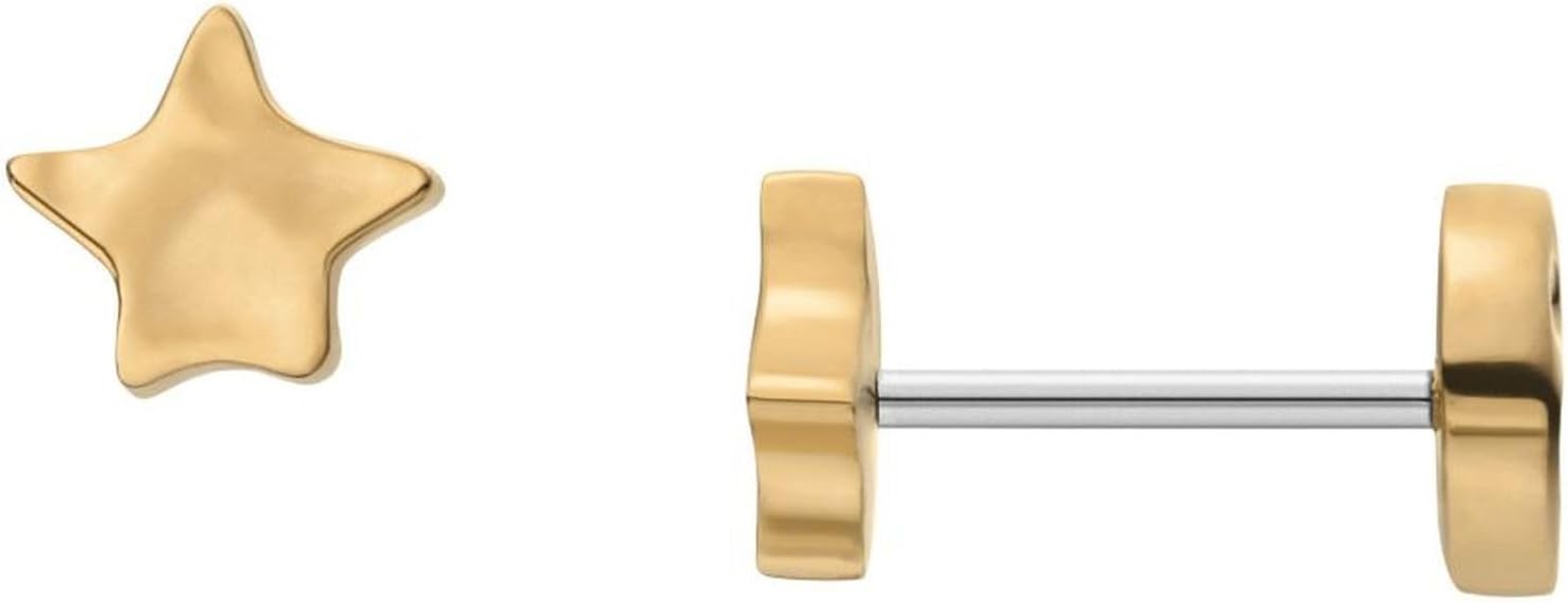 Detalle 2 de Skagen Boucles d'oreilles dorĂ©es 0,63 cm đ