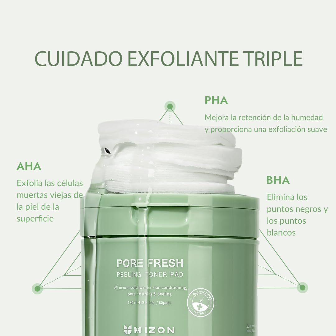 Thumbnail 6 de Mizon Pore Fresh 60 piezas Almohadillas exfoliantes