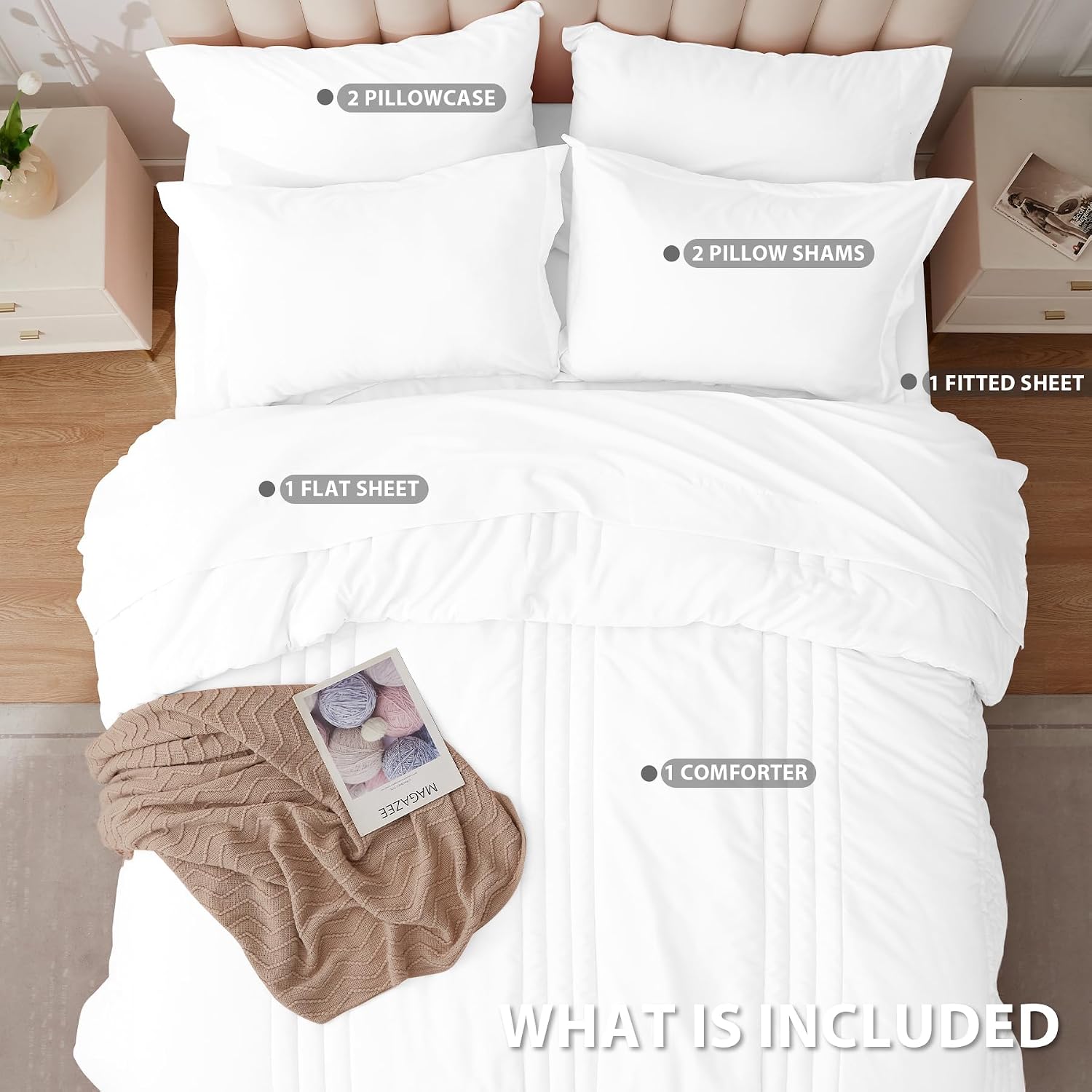 Detalle de Velorose Queen Comforter Set
