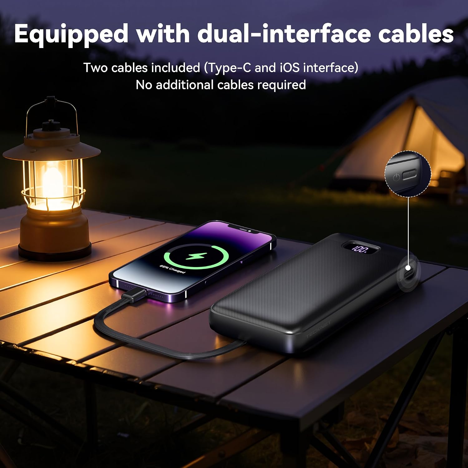 Thumbnail 4 de TECKNET Power Bank 20000mAh Portable Charger