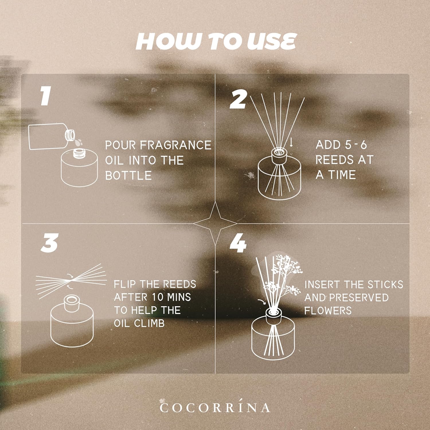 Thumbnail 6 de COCORRÍNA Cashmere Vanilla diffuser refill 6.7 fl oz