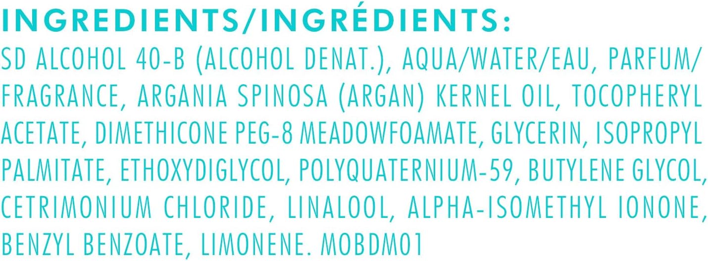 Detalle de Moroccanoil brume parfumée pour cheveux et corps : rafraîchisseur en journée