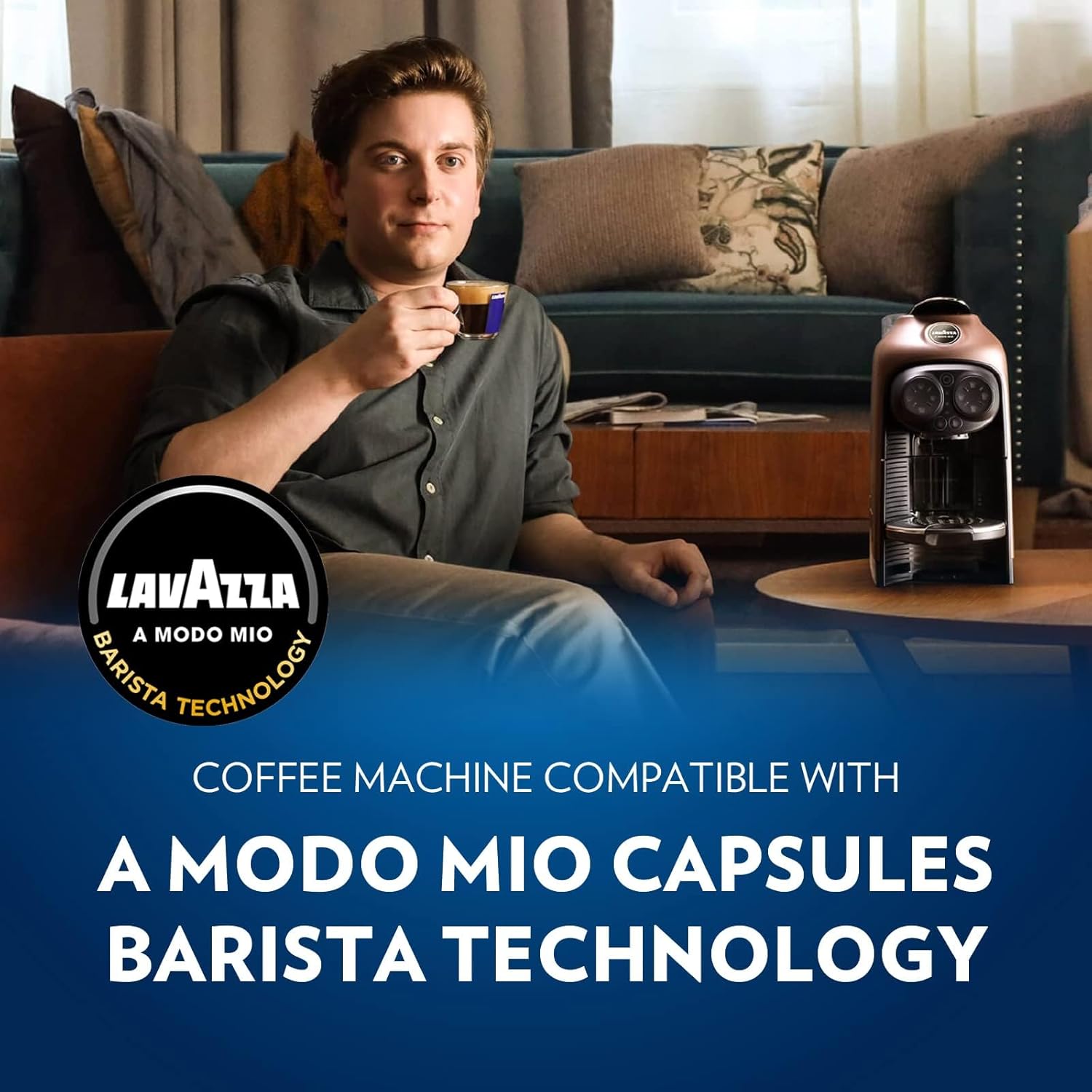 Detalle de Lavazza A Modo Mio Jolie & Milk EVO Coffee Machine
