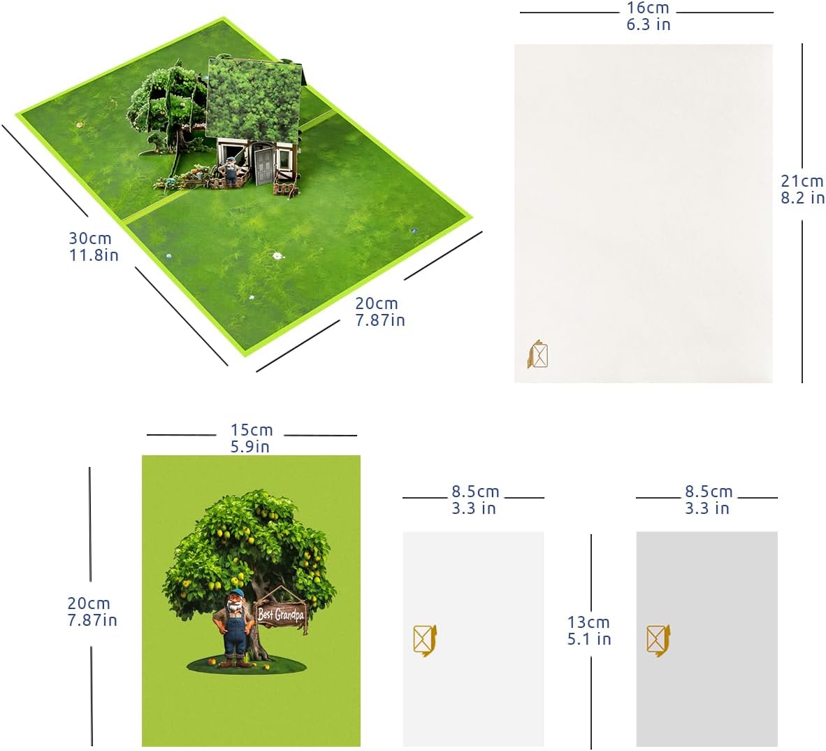 Detalle 2 de CNLITIHEKA 3D pop-up greeting card