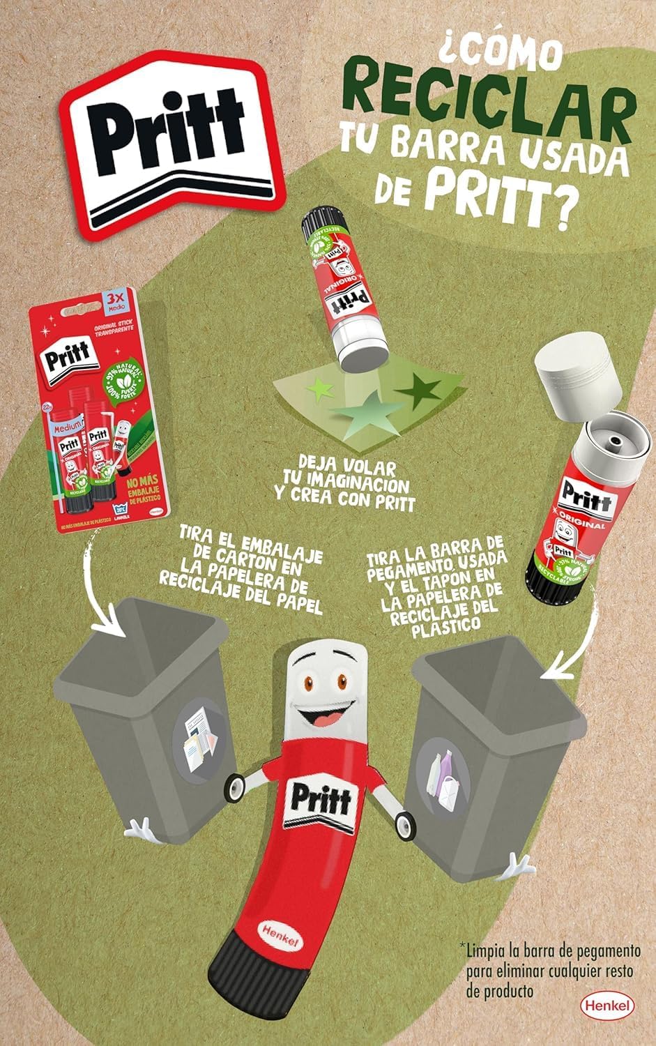 Thumbnail 8 de Pritt Barra Adhesiva Infantil, Pegamento Seguro para Manualidades 🧒