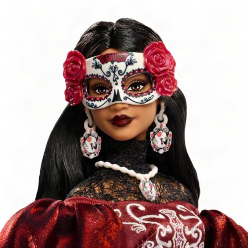 Detalle de Barbie Signature Muñeca de colección Día De Muertos