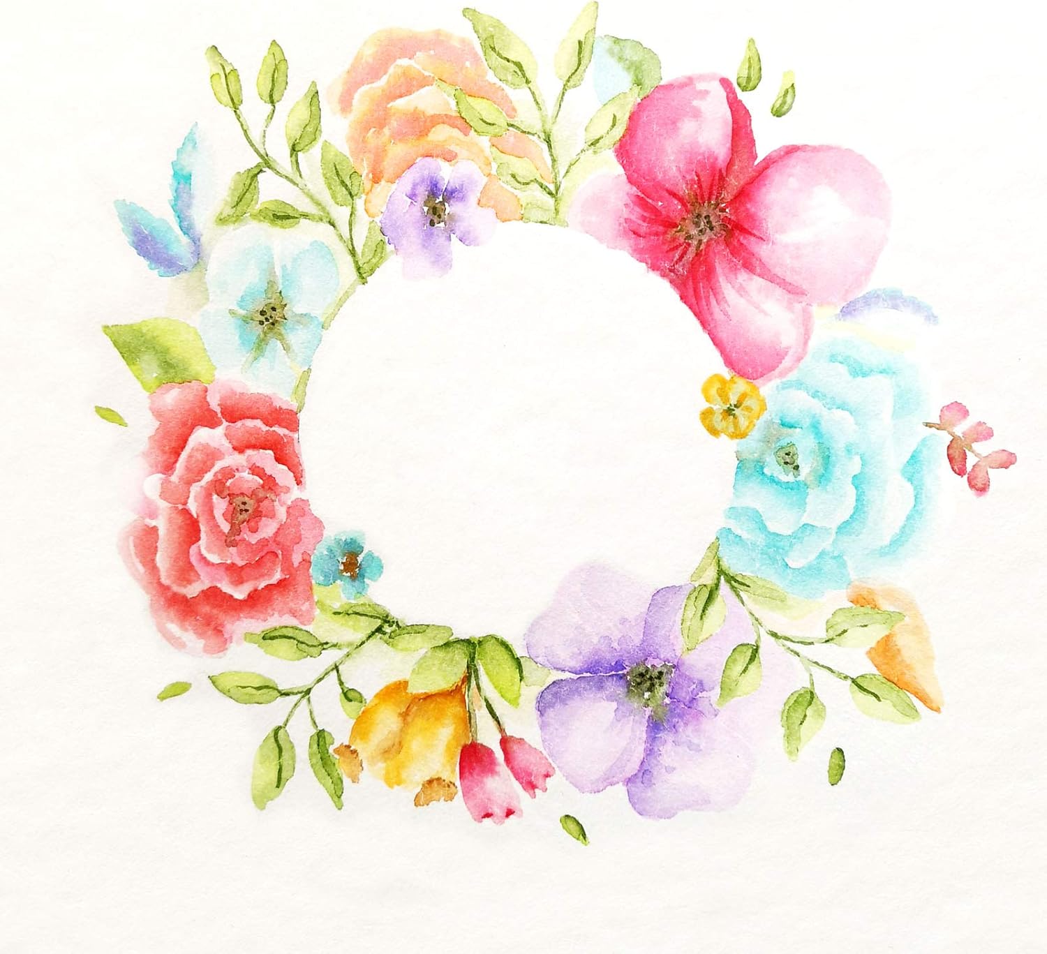 Detalle 2 de Vaessen Creative Papier Aquarelle Florence A6, Ivoire — 100 feuilles, 300 g/m², surface rugueuse