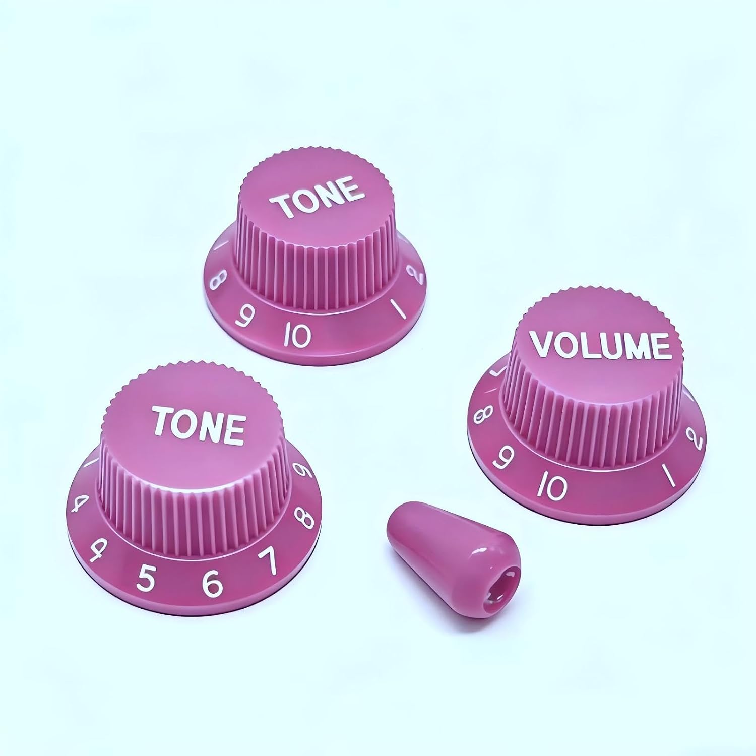 Detalle de Guitar Knob Set for Strat-Style Guitars, High-Density Plastic