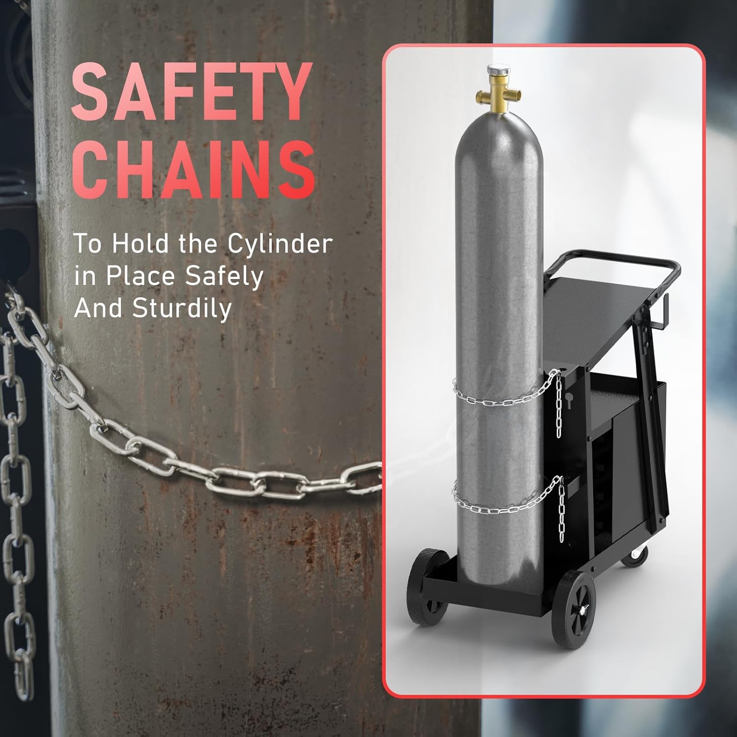 Thumbnail 6 de YESWELDER Welding Cart 245 lb 🛠️