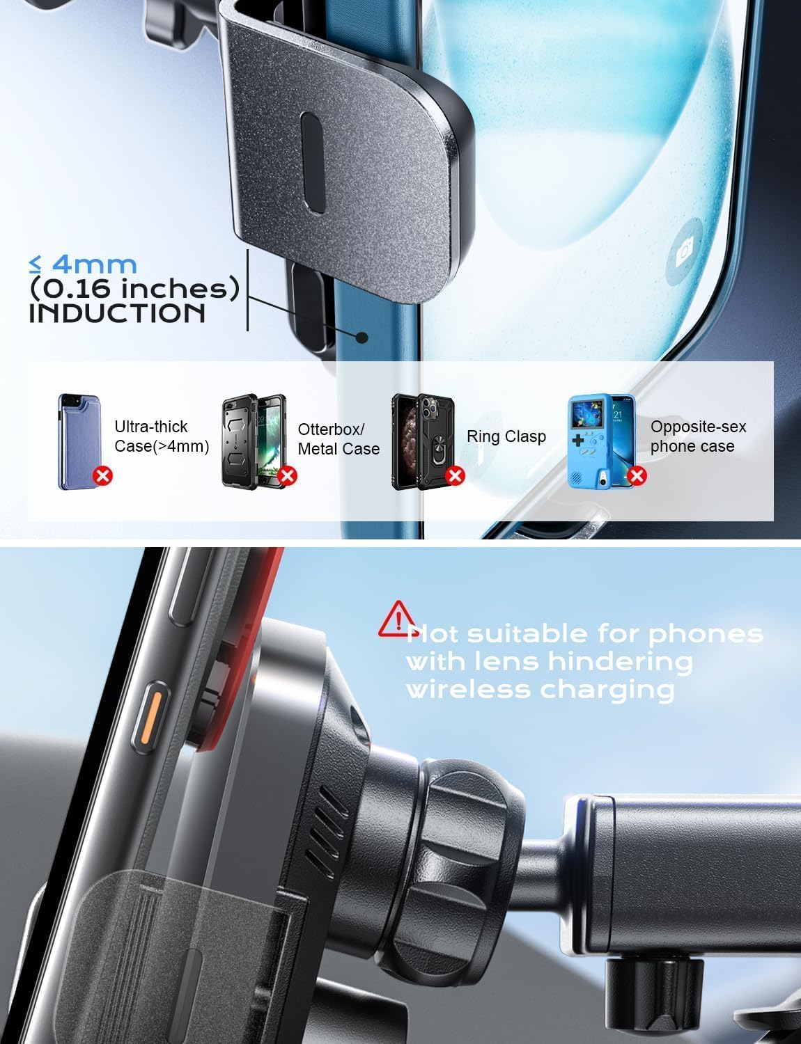 Thumbnail 3 de CHGeek Wireless Car Charger 15W