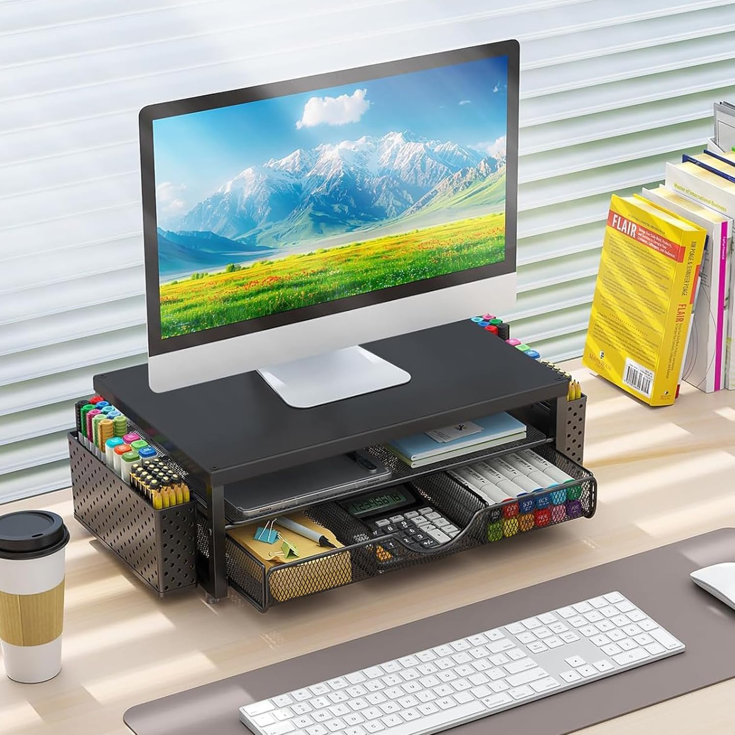 Thumbnail 6 de Pygocereri Monitorständer Schreibtisch Organizer
