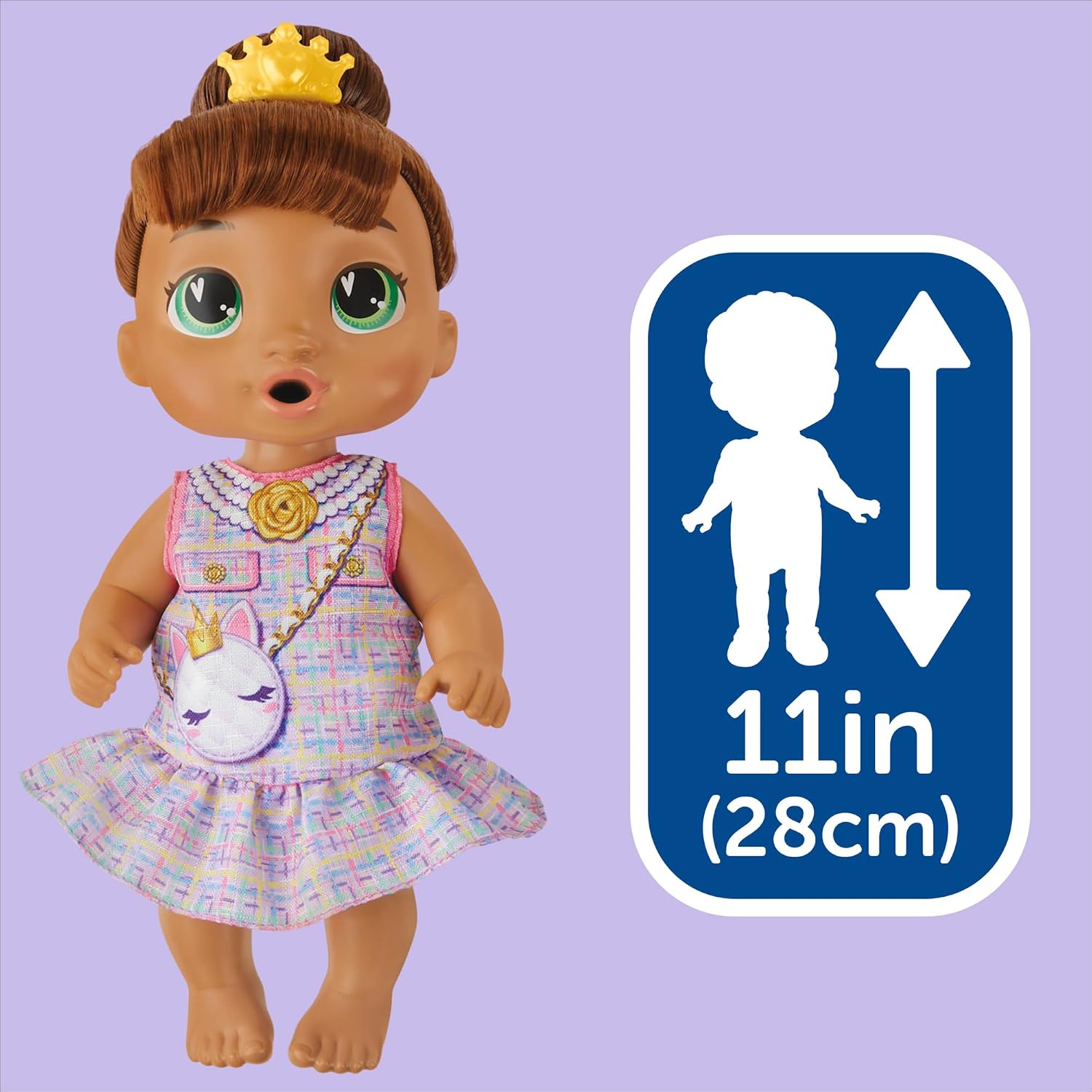 Thumbnail 6 de Baby Alive Bubbly Tea Party Sophia Sparkle Doll (11-Inch) with Teapot Accessories