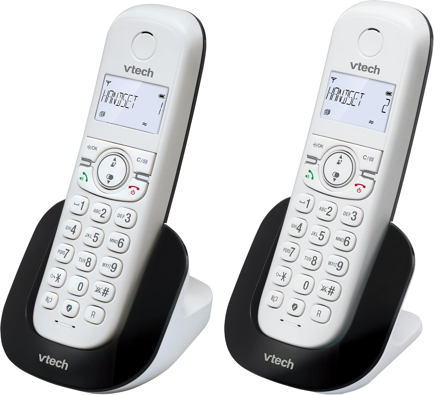 Detalle 2 de VTech CS1501 DECT Cordless Phone with Call Block and 2 Handsets