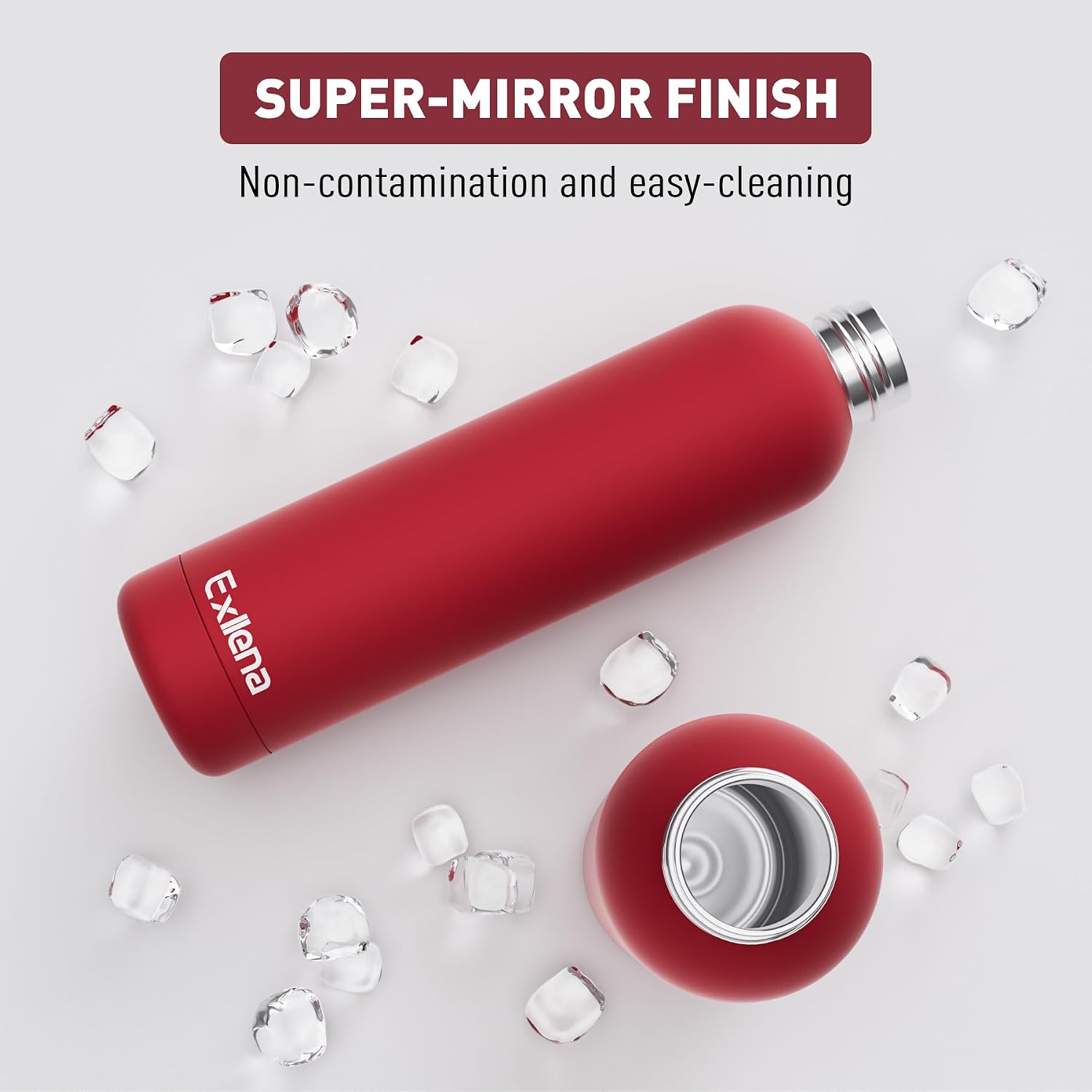 Detalle de Insulated 1L Exllena water bottle