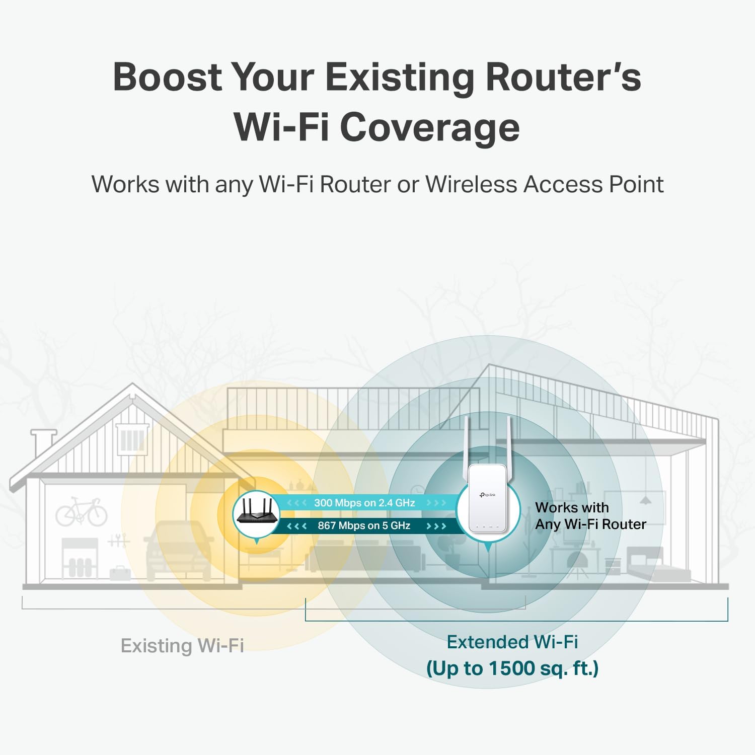 Thumbnail 3 de TP-Link AC1200 WiFi Extender RE315
