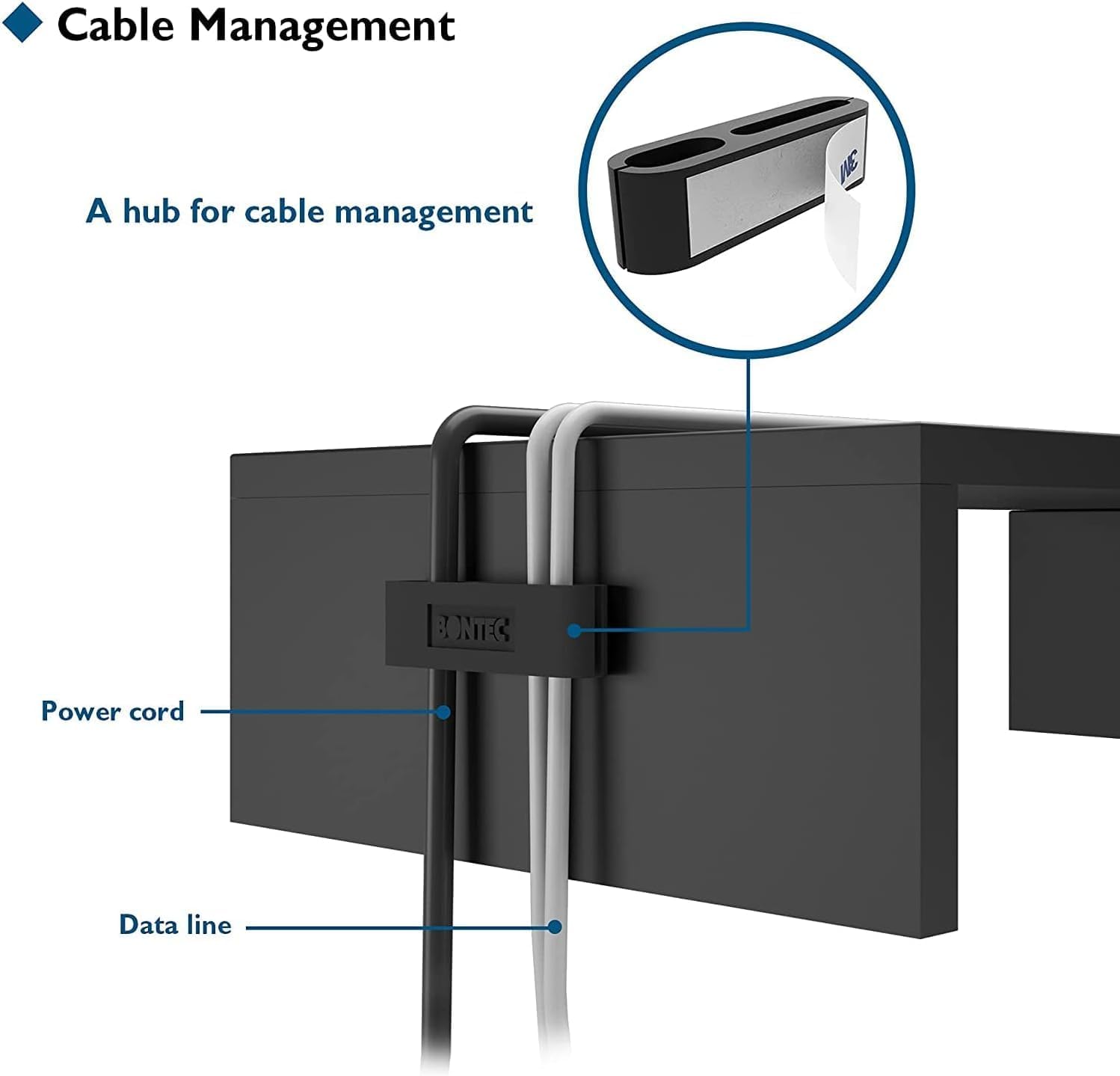 Thumbnail 4 de BONTEC Supporto doppio monitor regolabile 20kg 💻