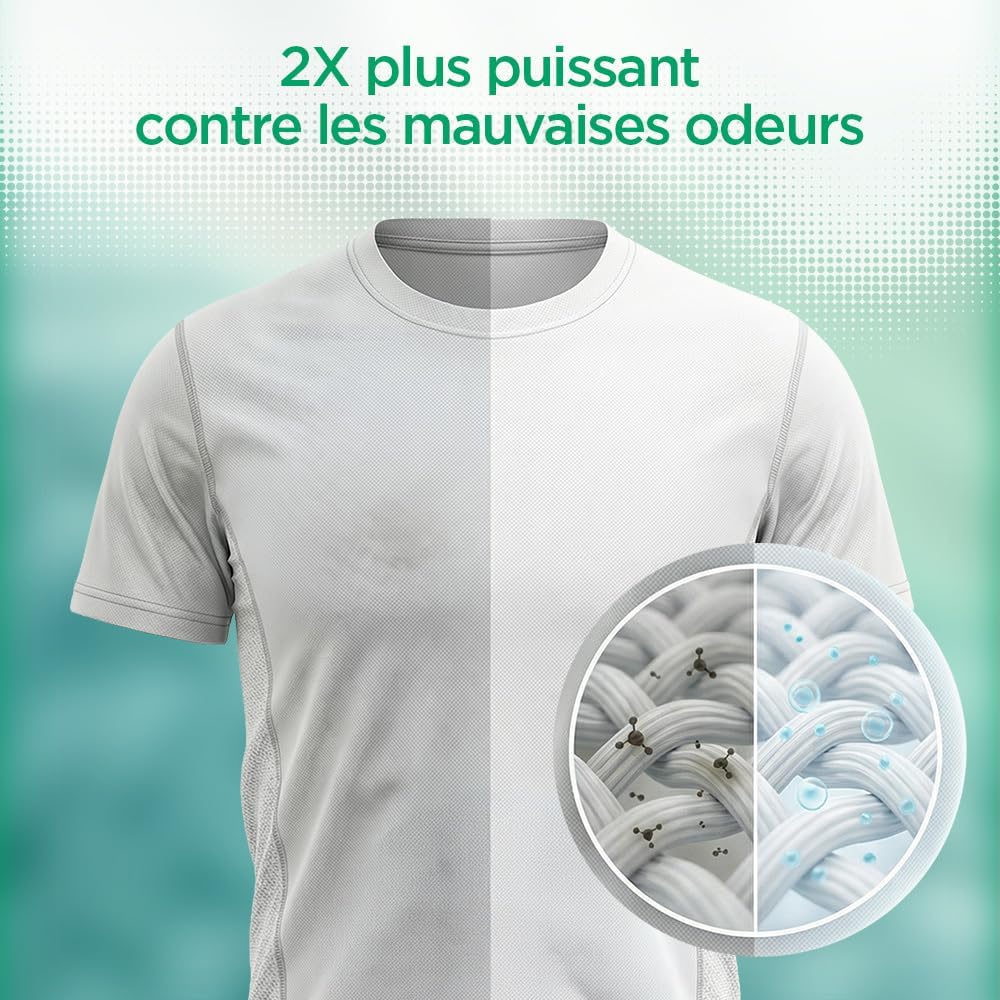 Detalle de Skip Lessive Capsules Ultimate 4en1 Odeur Control – Dissolution à froid et bouclier anti-odeur (96 lavages, 4x24)