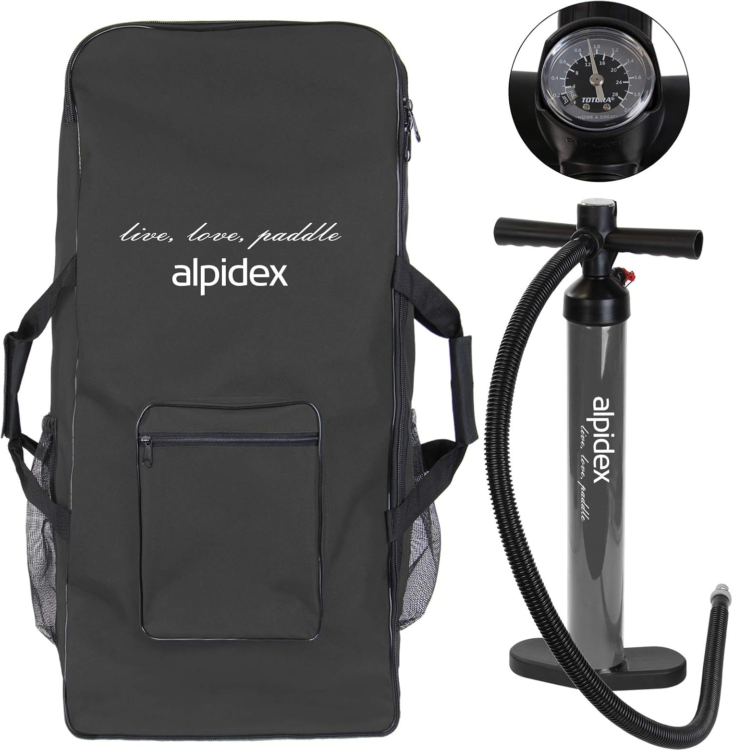 Thumbnail 3 de ALPIDEX Stand Up Paddle Set SUP 305 x 76 x 15 cm – Komplettset für Einsteiger bis Freizeit-Abenteurer