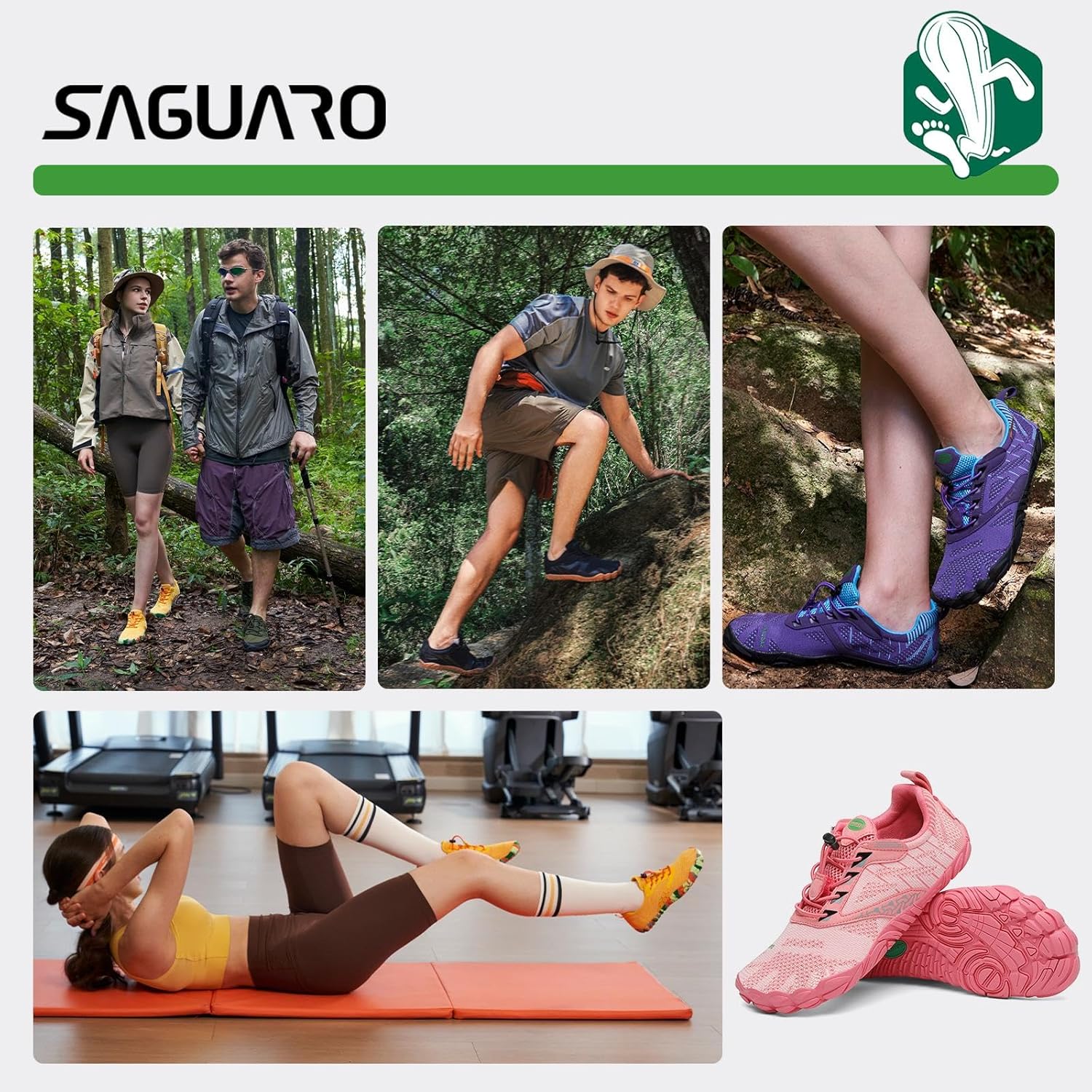 Thumbnail 6 de SAGUARO Chaussures de Trail Running et Eau – Minimalistes et Antidérapantes