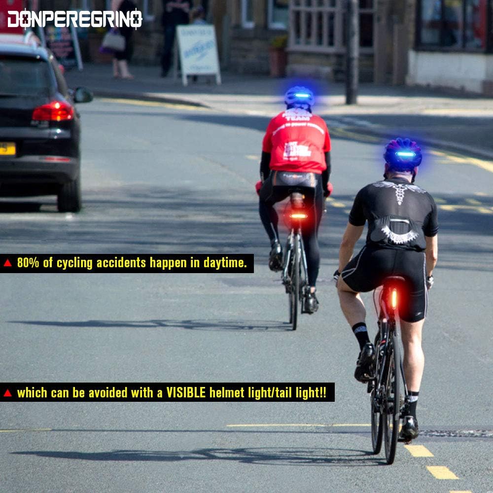 Thumbnail 6 de DON PEREGRINO B2 Rear Bike Light, 110 Lumens, 5 Red and Blue Modes