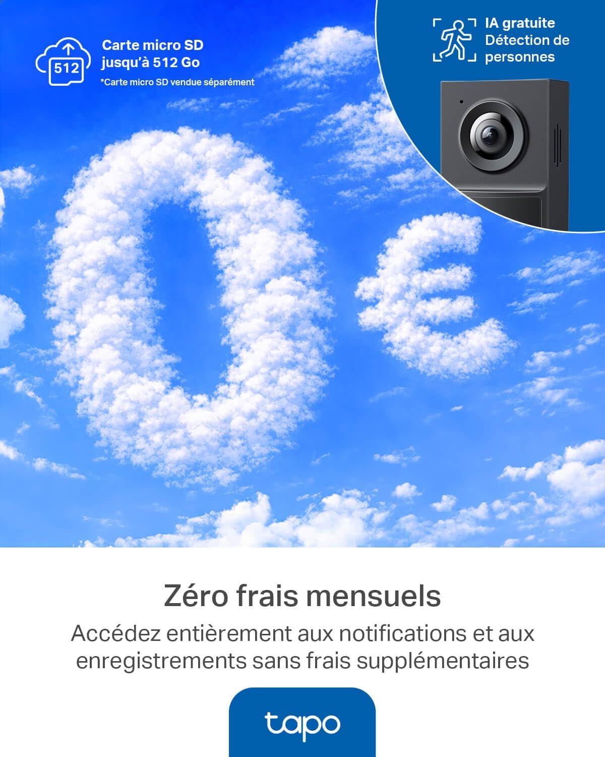 Detalle 2 de Tapo D205 sonnette 180 j