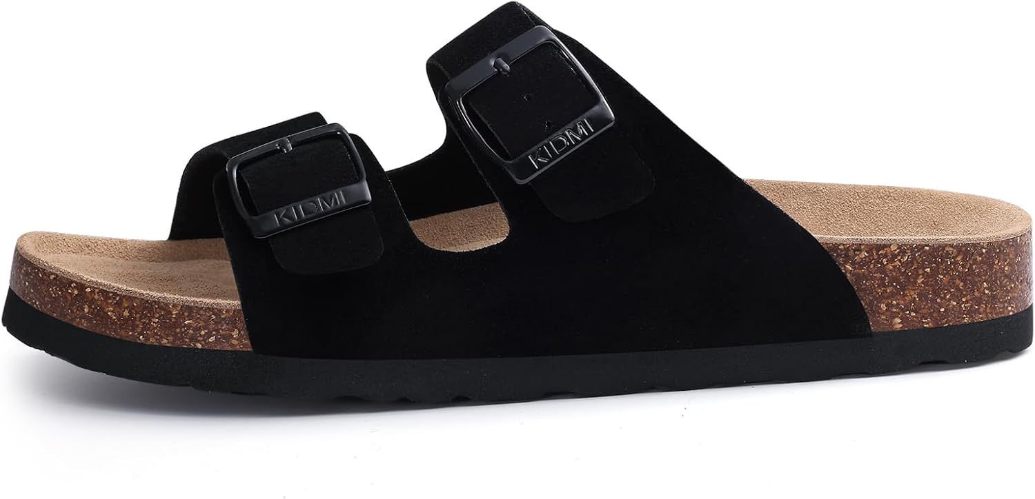 Detalle de KIDMI Unisex Summer Sandals with Arch Support and Cork Footbed