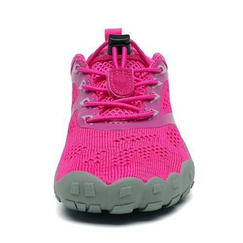 Thumbnail 3 de SAGUARO Barefoot Zapatillas de trail running minimalistas para niños y niñas (rosa, 29 EU)