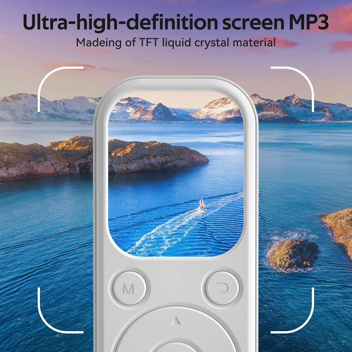Thumbnail 1 de Olycism 64GB MP3 Player with Bluetooth – 2.01" Display, HiFi Sound, FM Radio, and More