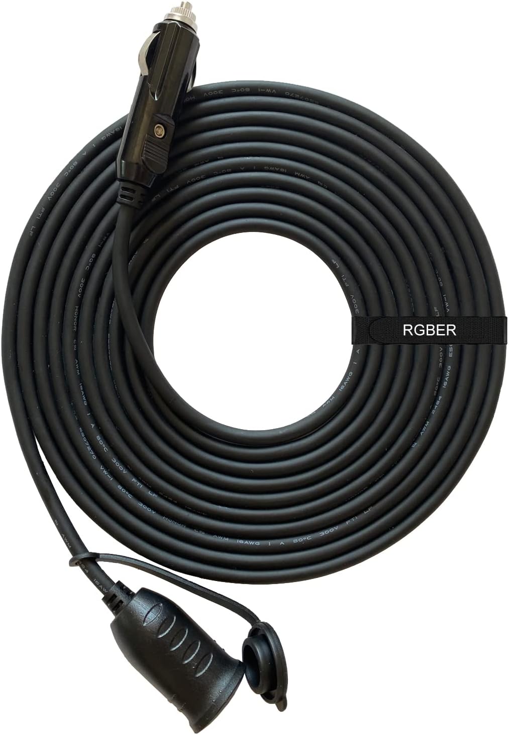 Thumbnail 5 de RGBer® 12V Zigarettenanzünder Verlängerungskabel mit Stecker – passend für Auto-Kühlbox und Kompressor