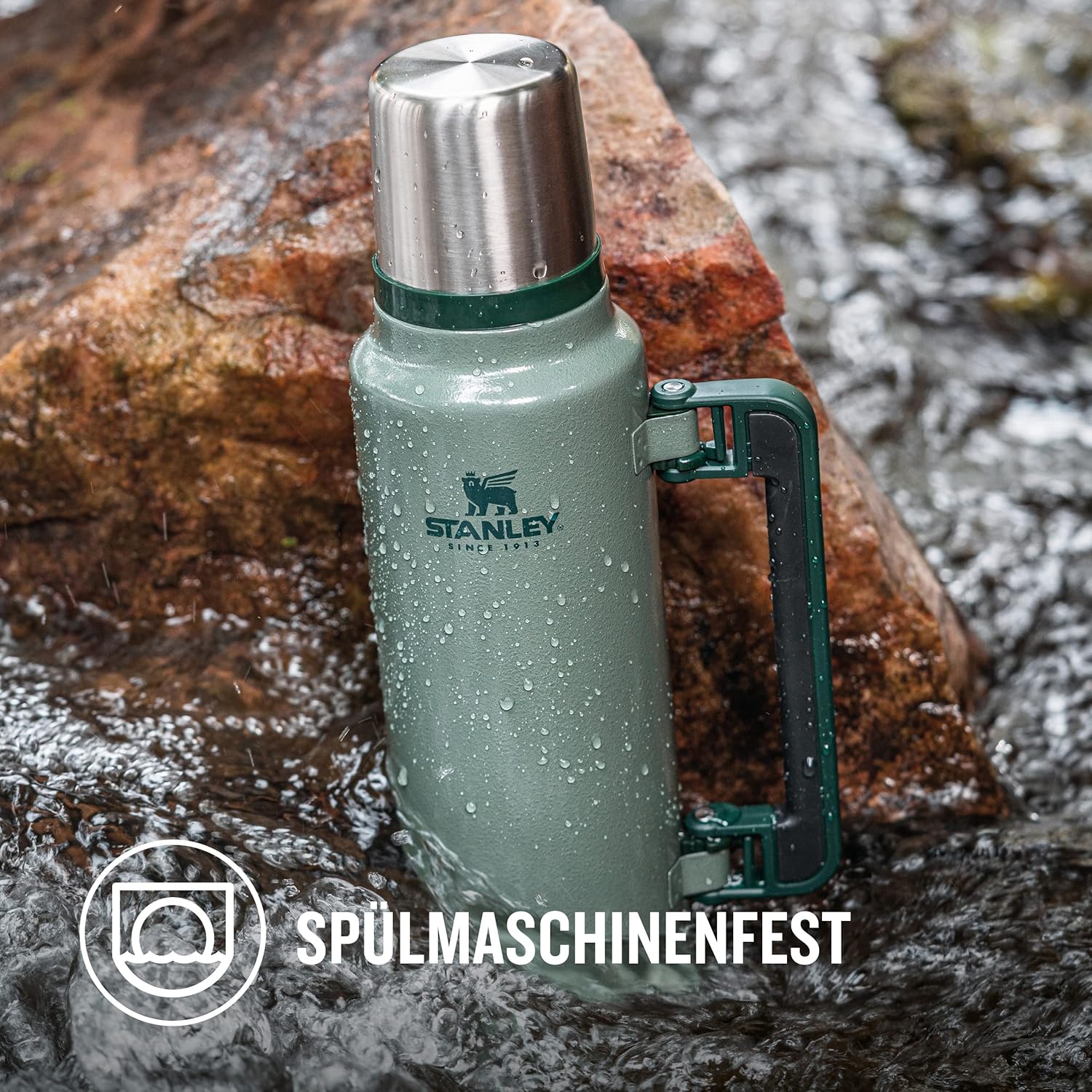 Thumbnail 6 de Stanley 1913 Classic Legendary Thermosflasche 1.9L – Edelstahl, BPA-frei, 45 Stunden heiß/kalt