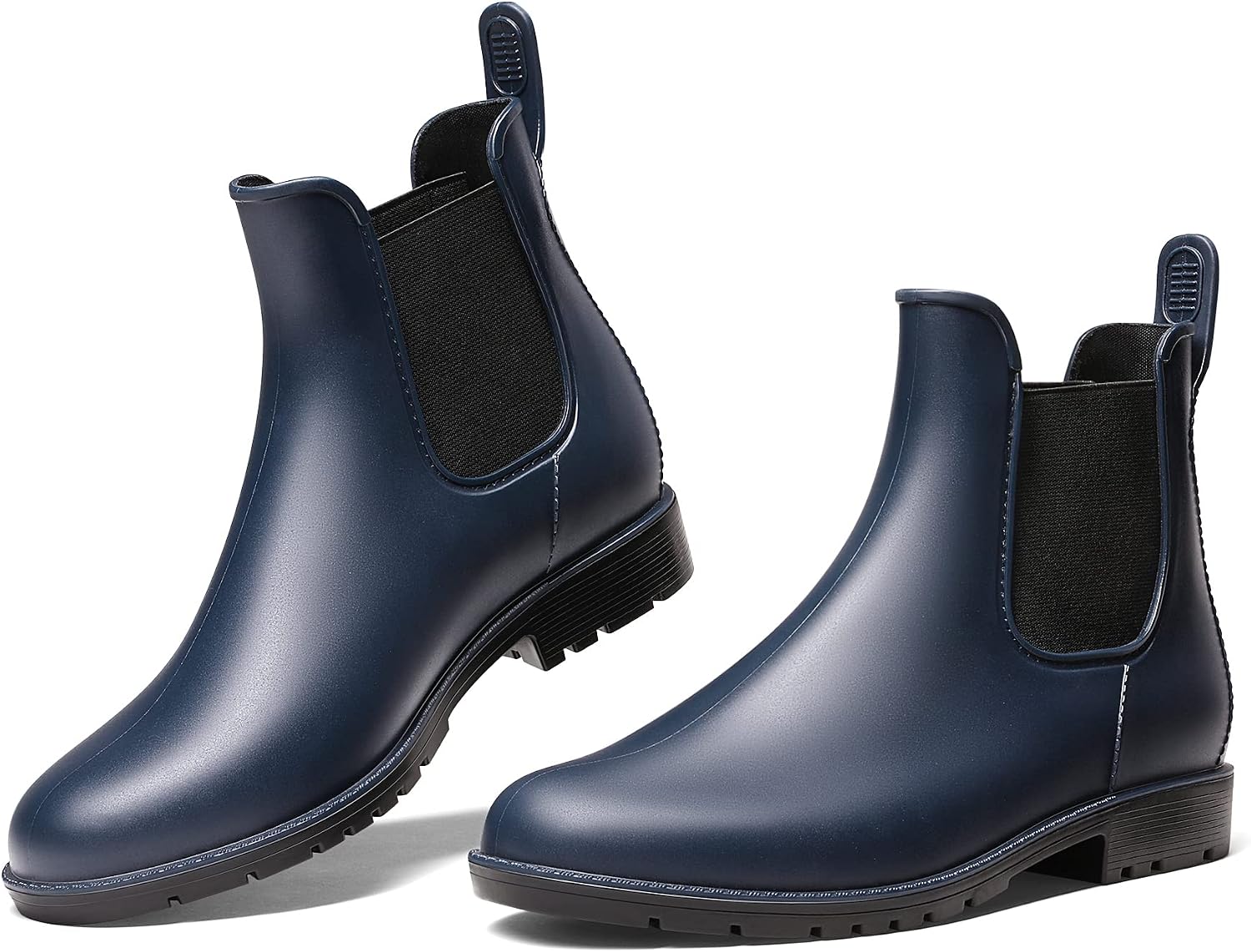 Detalle de DREAM PAIRS Stivali da Pioggia Chelsea impermeabili