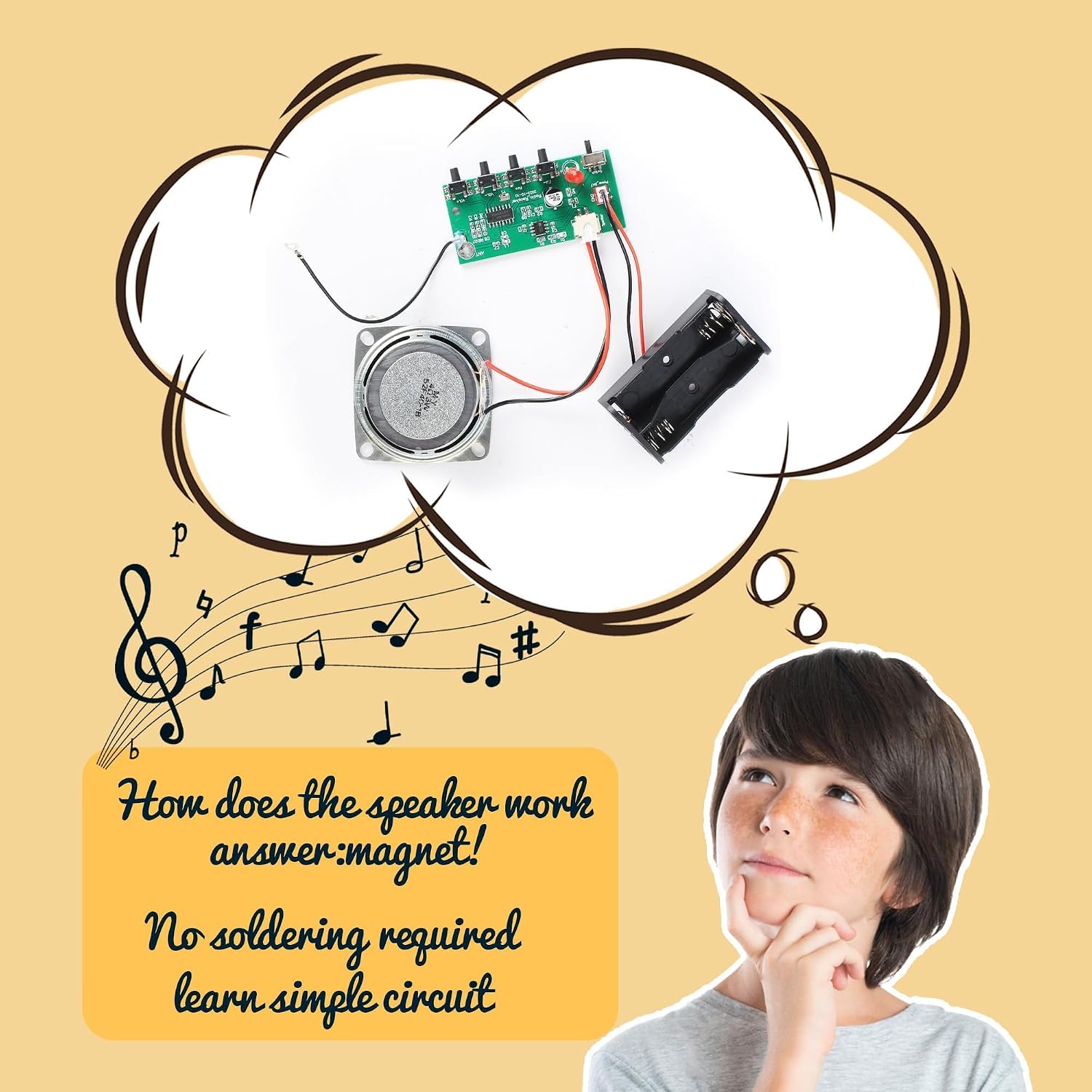 Detalle de DIY FM Radio Kit 88–108 MHz