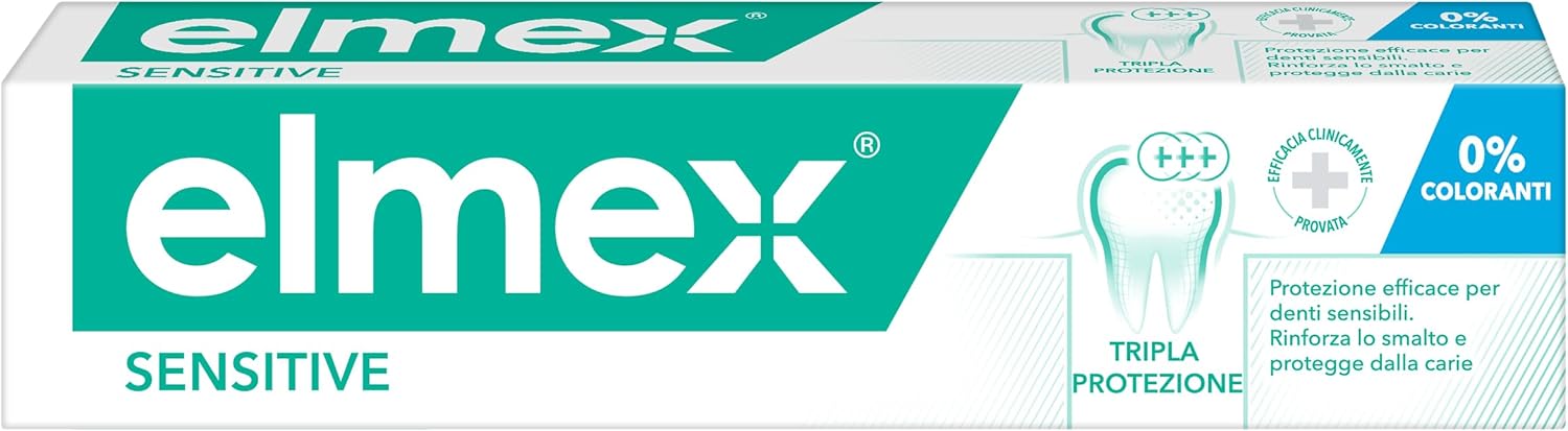 Detalle de Elmex Sensitive 4x75 ml: Pasta dental para dientes sensibles