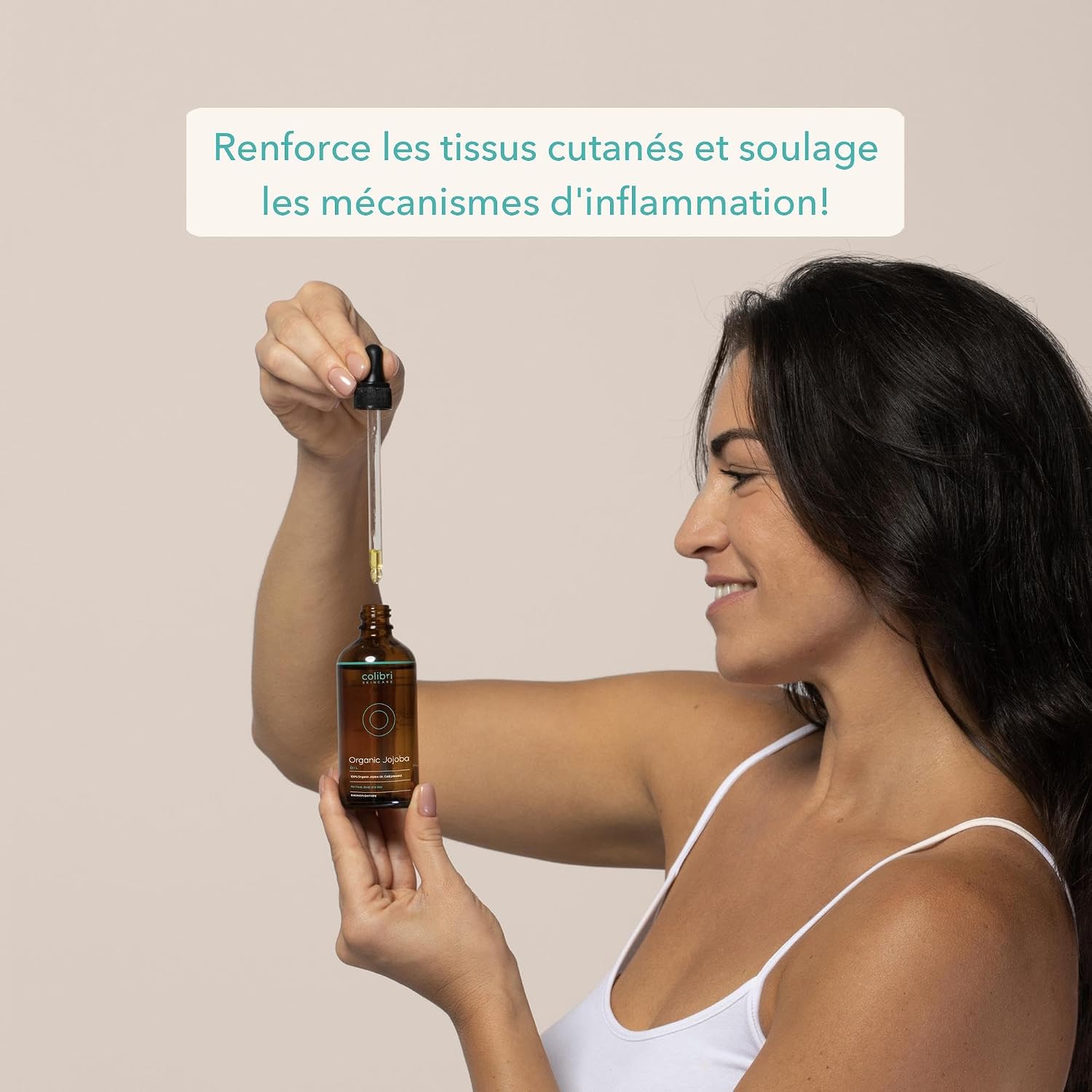 Thumbnail 2 de colibri skincare BIO JOJOBA OIL 100 ml – Huile de jojoba bio visage et cheveux
