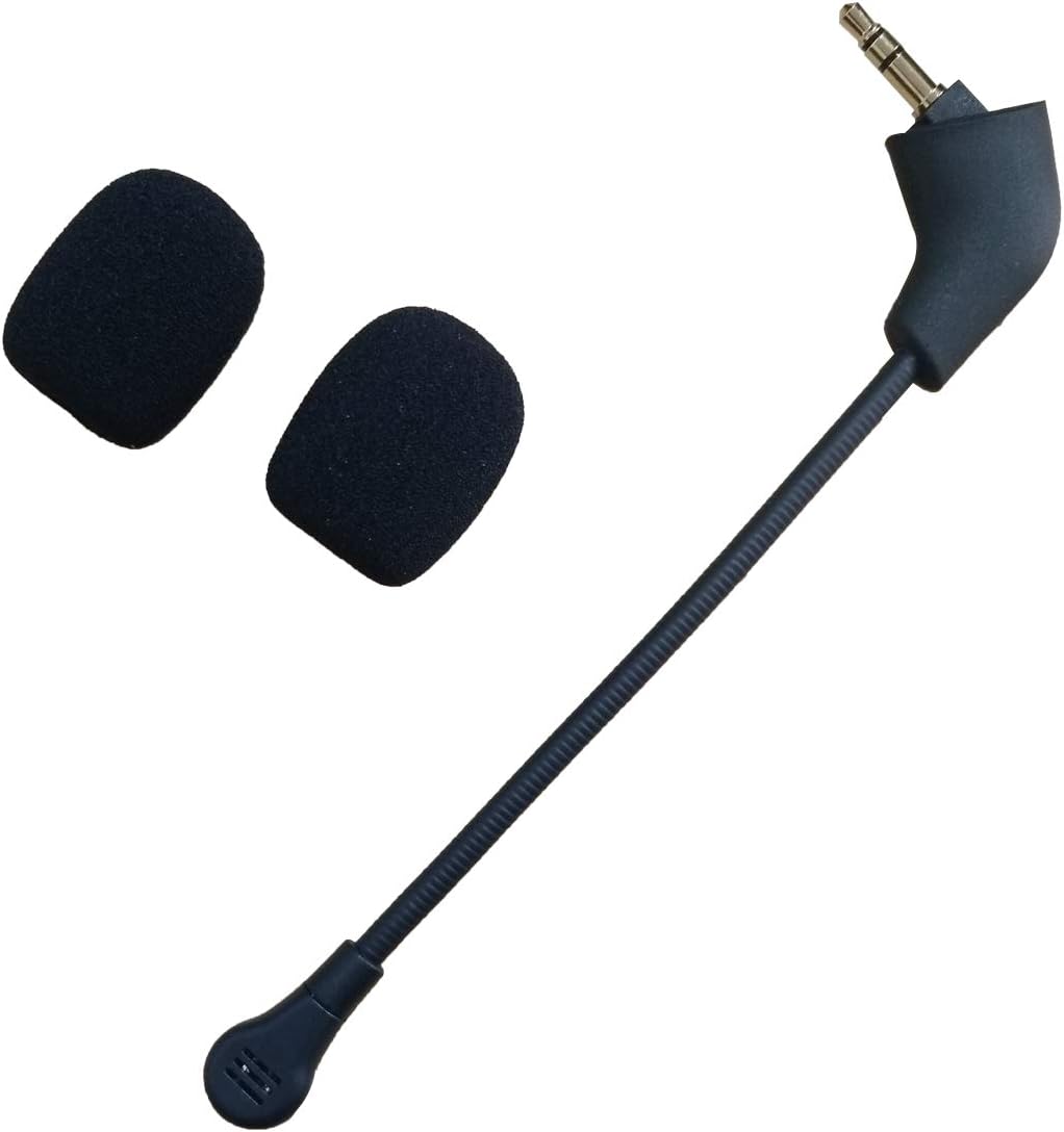 Detalle de XBC Tech Replacement 3.5mm Microphone Boom for HyperX Cloud 2 II and HyperX Silver (CLOUD 2)