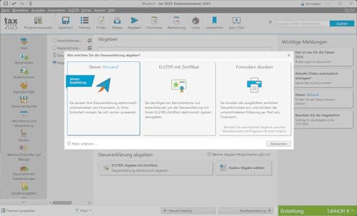 Thumbnail 8 de Tax 2025 (für Steuerjahr 2024) – Digitaler Download von Buhl Data Service