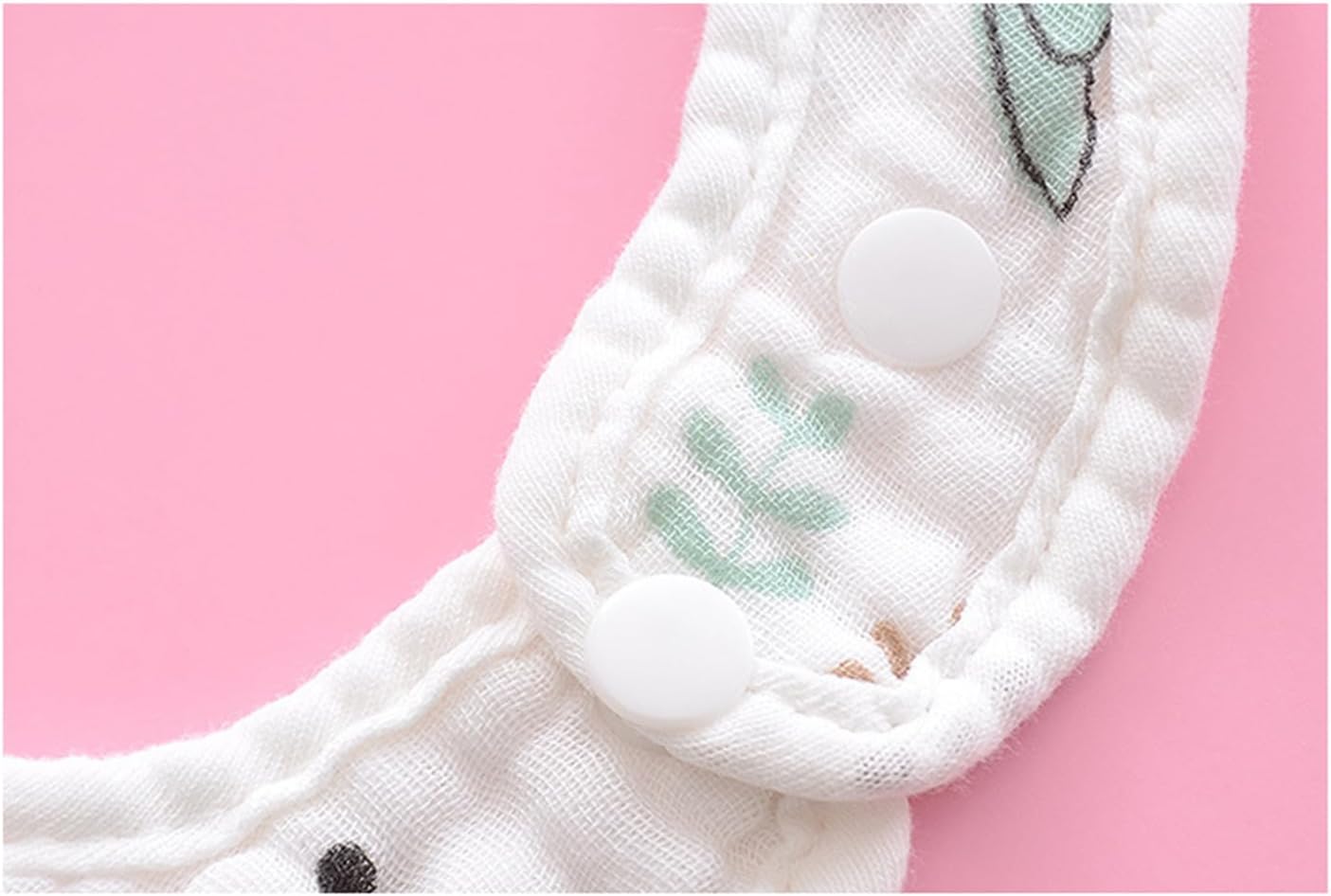 Thumbnail 6 de SLOSH wasserdichte Baby-Lätzchen (Set mit Druckknöpfen) für Neugeborene – 6 Stück