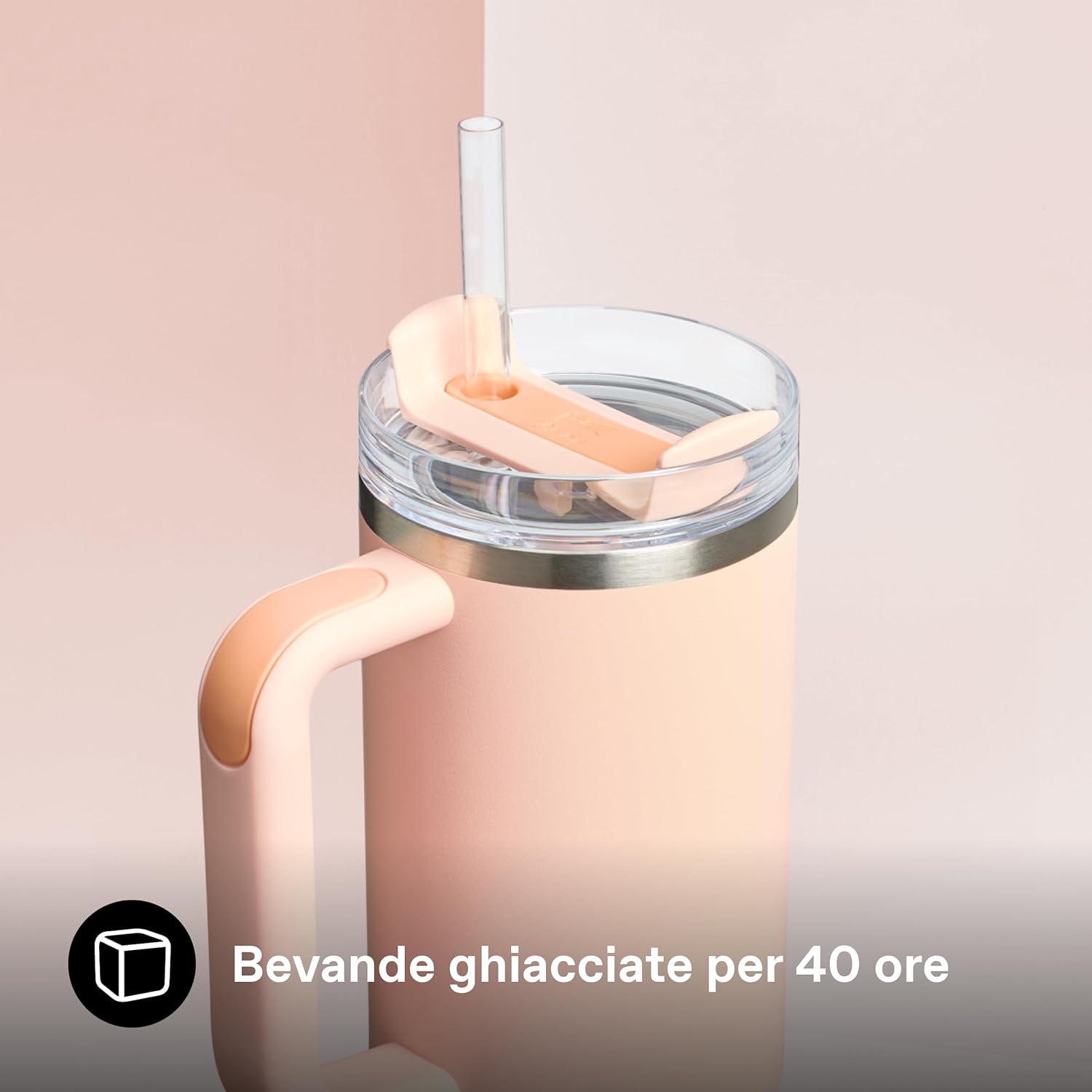 Thumbnail 3 de STANLEY 1913 Quencher H2.0 FlowState con cannuccia 0,89 L – Orange Cream