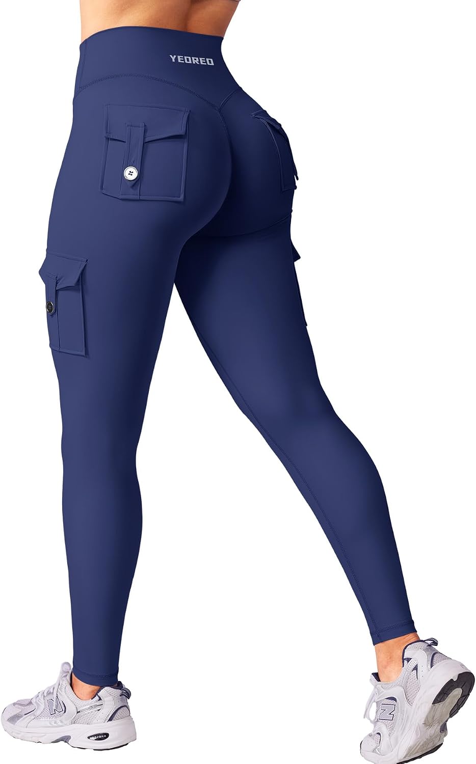 Thumbnail 6 de YEOREO CoreFlex Sport-Leggings Damen mit Taschen, Blickdicht