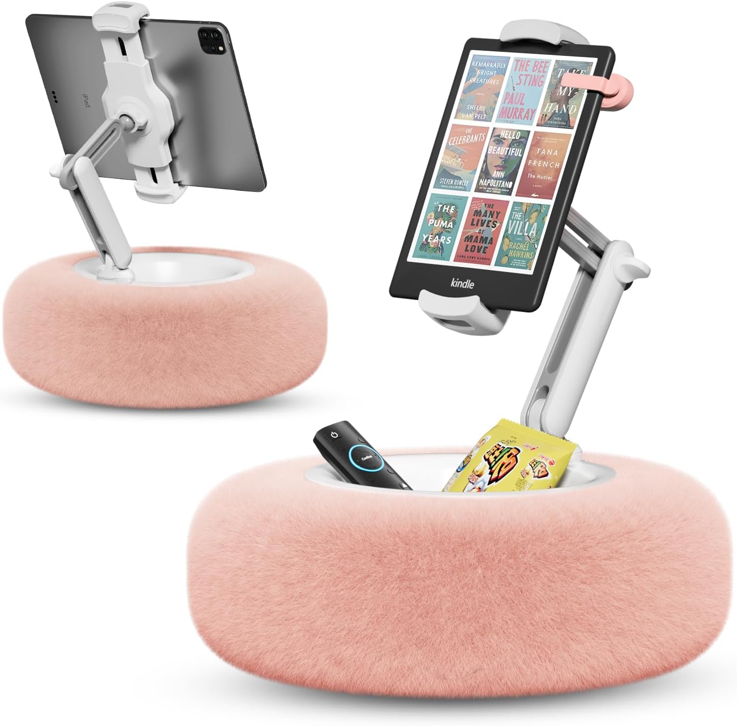 Detalle de SupeDesk Tablet Pillow Stand with Detachable Snack Bowl