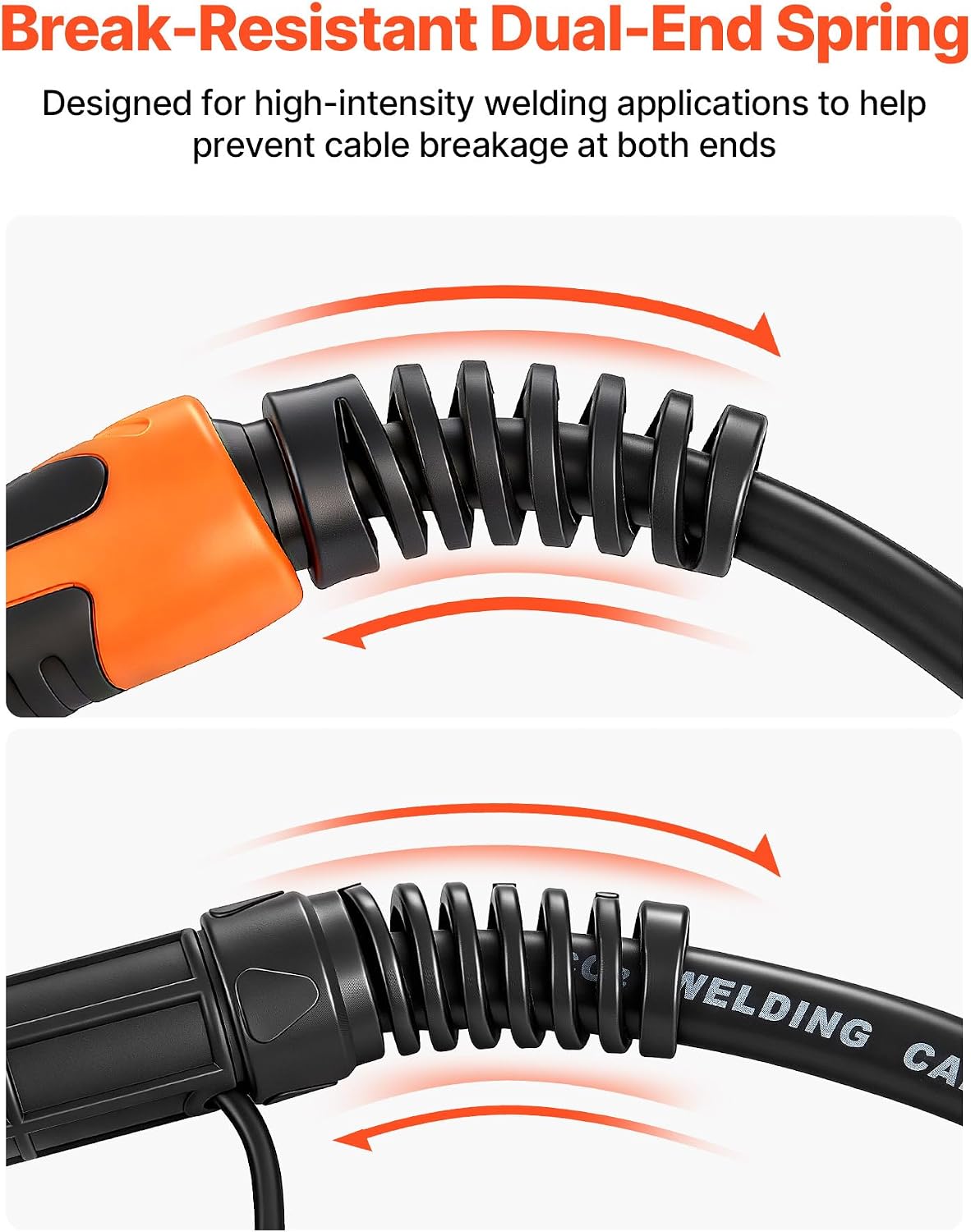 Detalle 2 de VEVOR MIG Welding Gun, 15-ft Cable