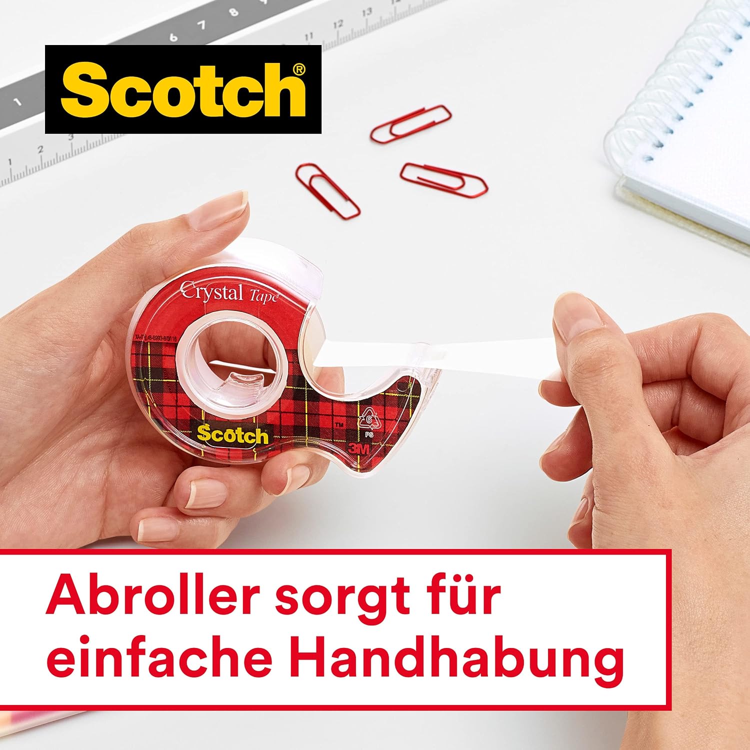 Thumbnail 5 de Scotch Crystal Klebeband 19mm x 33m
