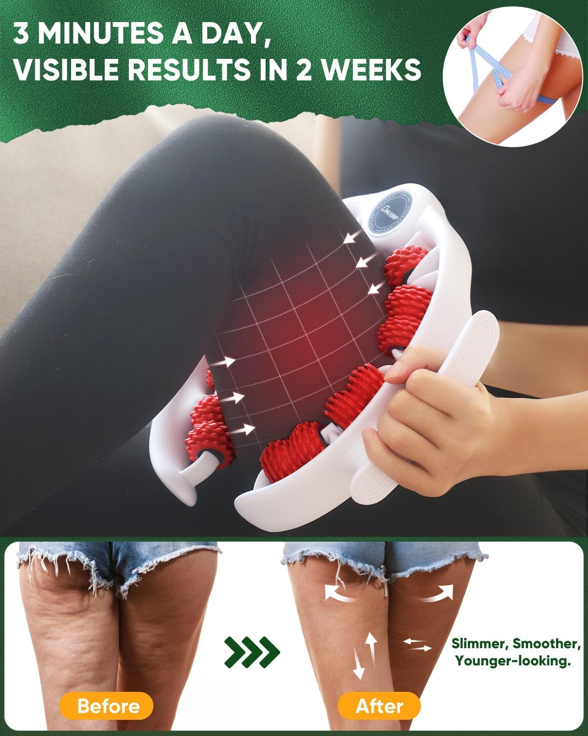 Thumbnail 2 de ONUEMP Cellulite Roller Massager for Legs
