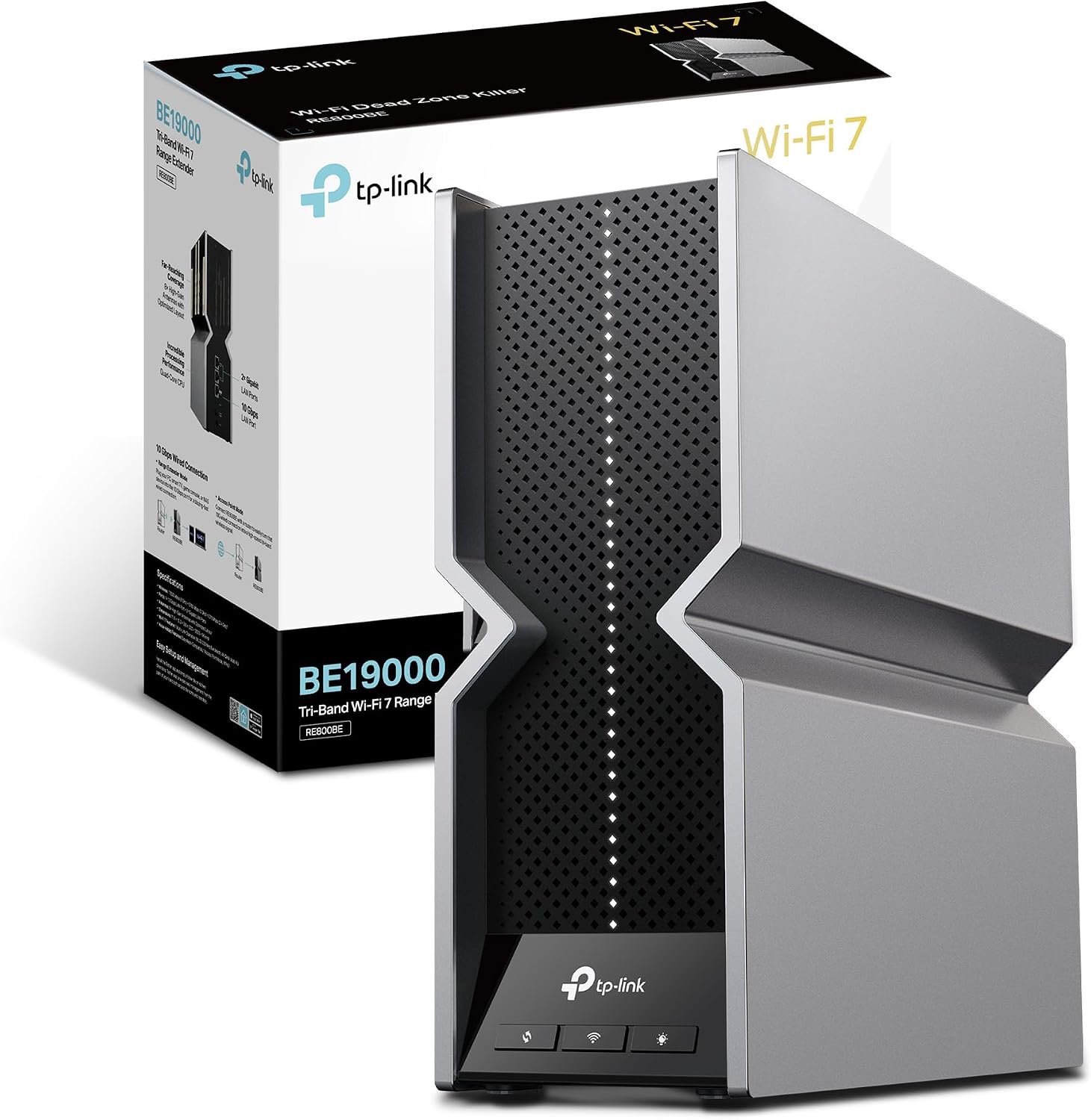 TP-Link RE700X Ripetitore WiFi 6 Dual-Band AX3000 con 1 porta Gigabit e TP-Link OneMesh