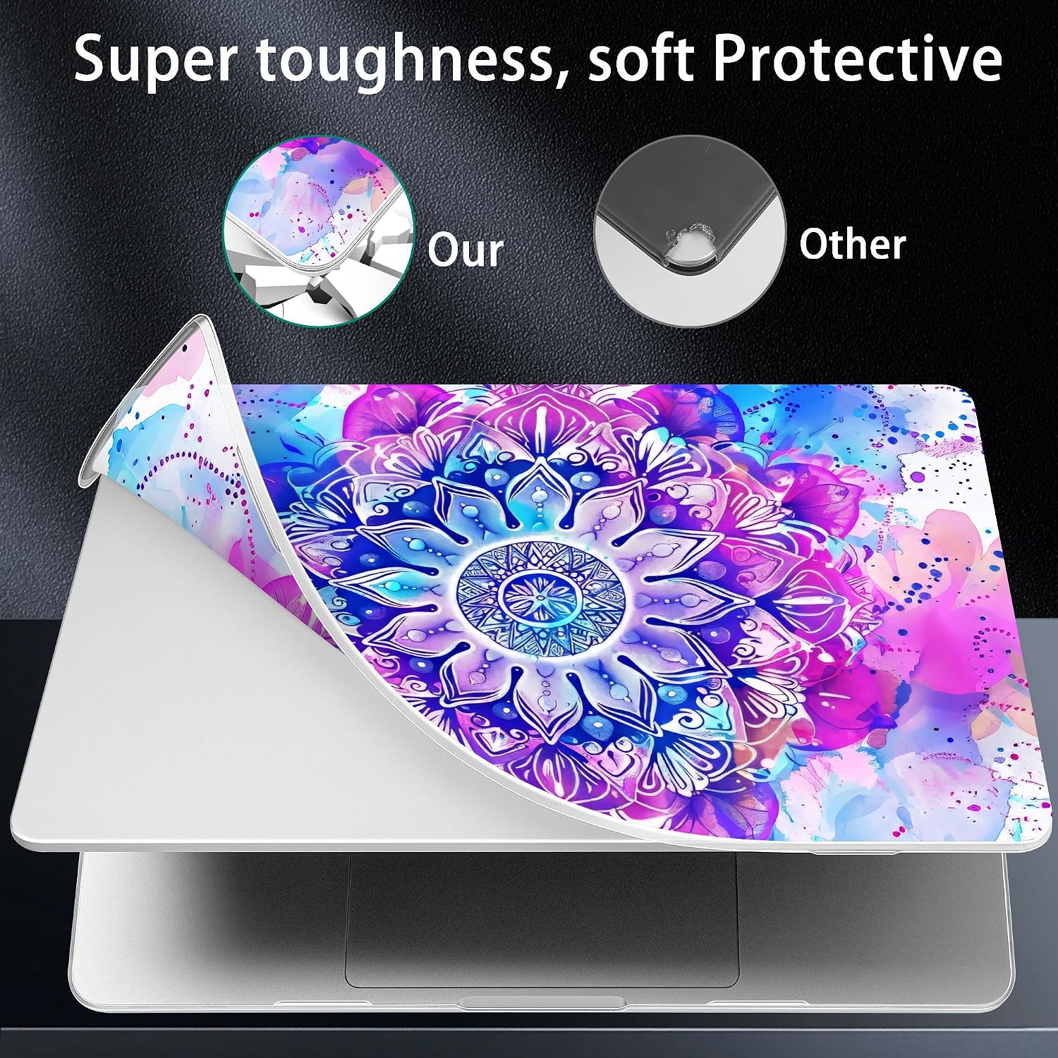 Detalle 2 de Lepeoac MacBook Pro hard case 14-inch