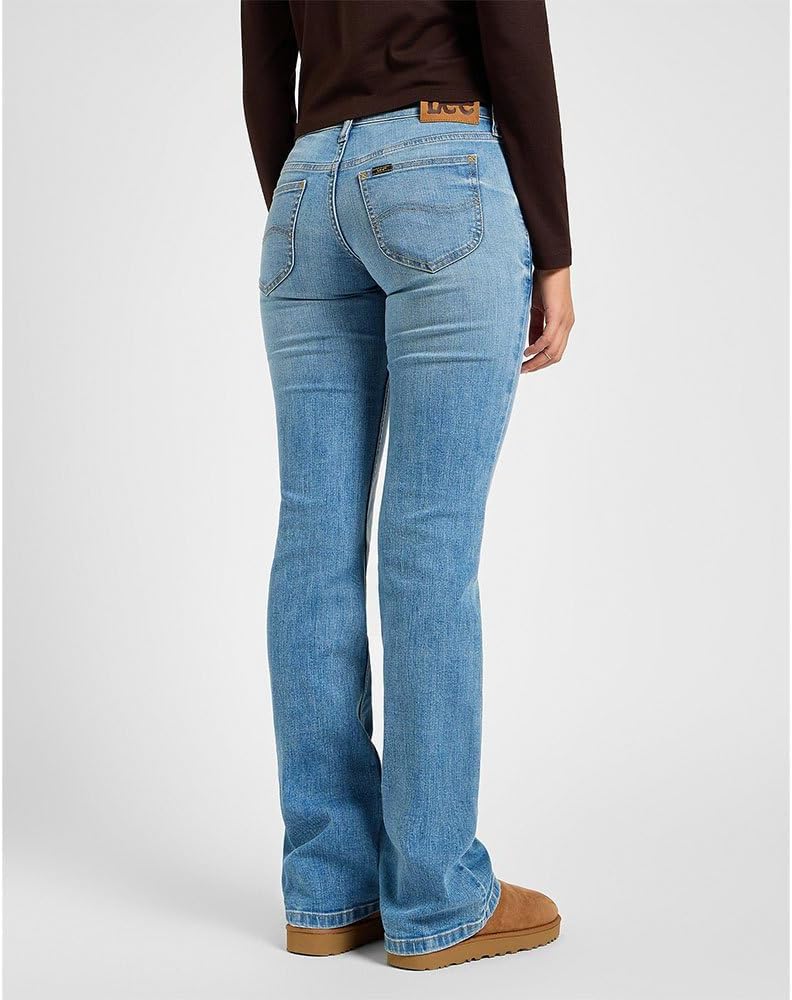 Detalle de Lee - Midrise Bootcut Jean, Donna